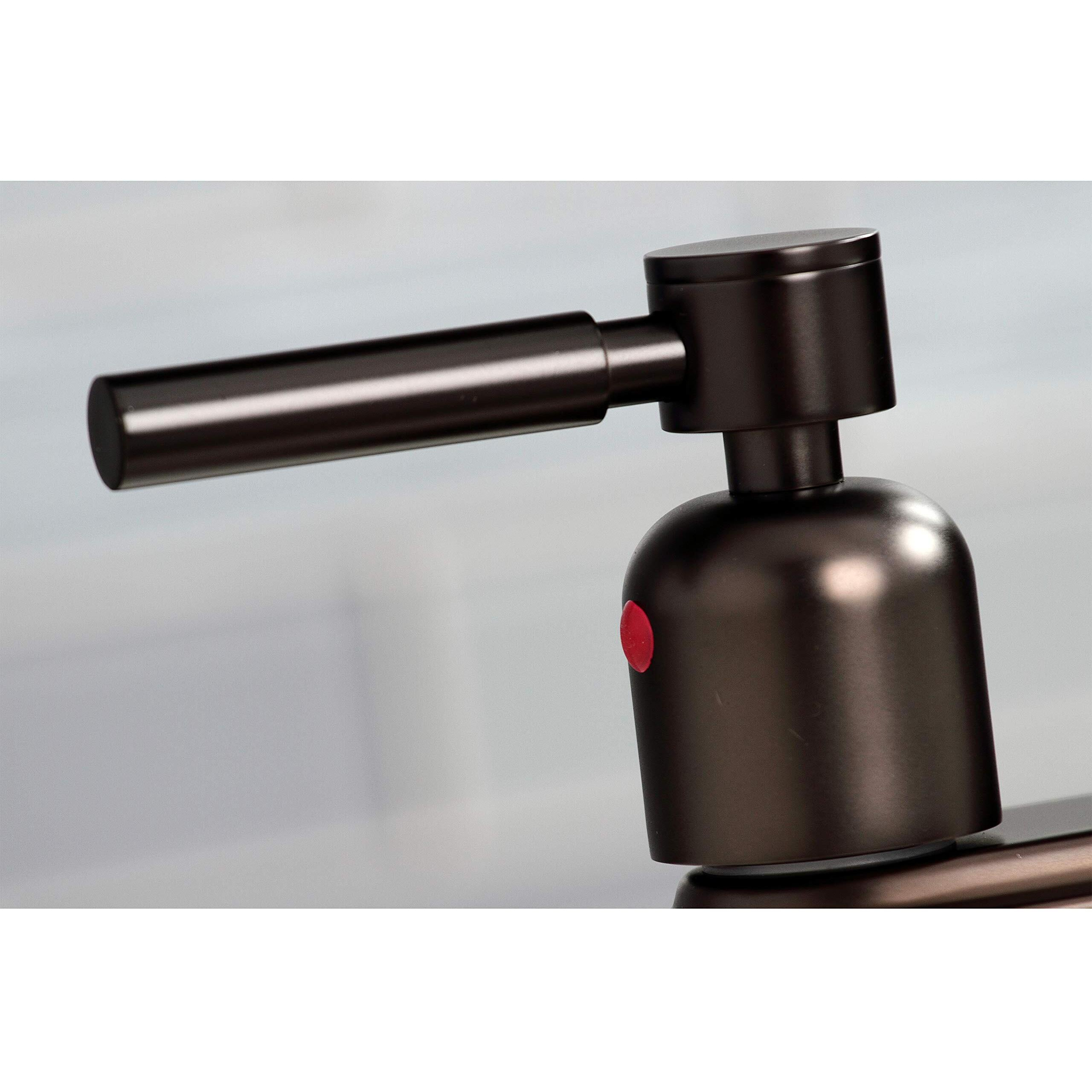 Kingston Brass Kb8495Dl Concord Bar Faucet, 10.13 X 4.75 X 11.56, Oil Rubbed Bronze