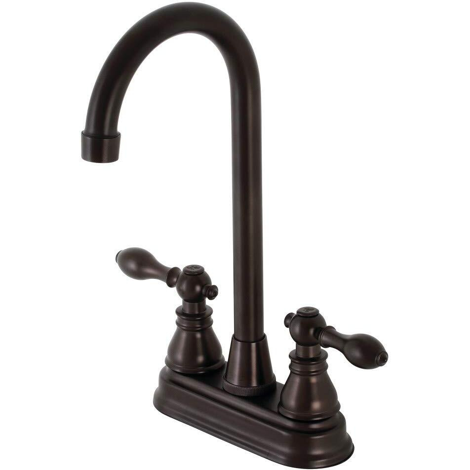 Kingston Brass Kb495Acl American Classic Bar Faucet, Oil Rubbed Bronze, 6.25 X 4.75 X 11.56