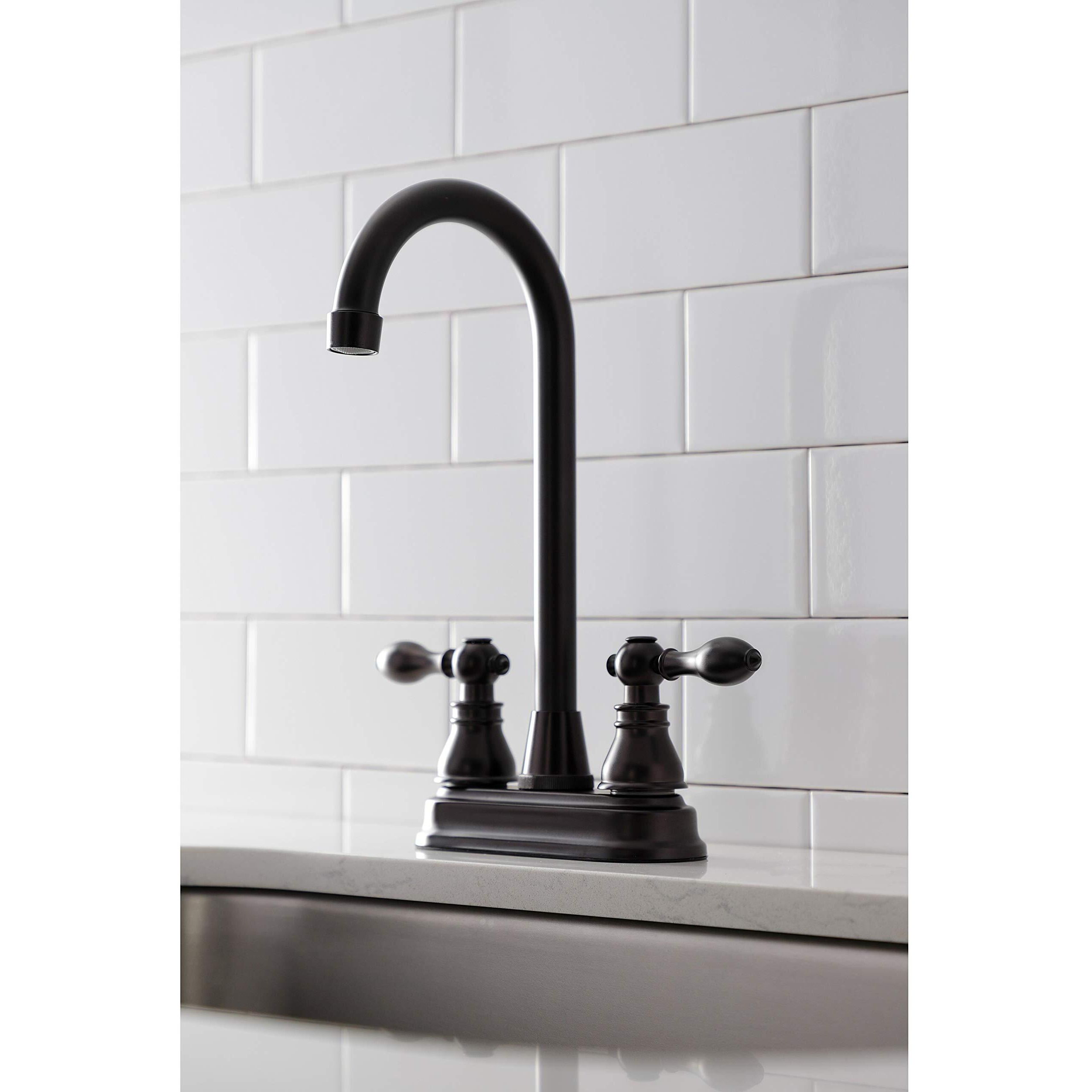 Kingston Brass Kb495Acl American Classic Bar Faucet, Oil Rubbed Bronze, 6.25 X 4.75 X 11.56