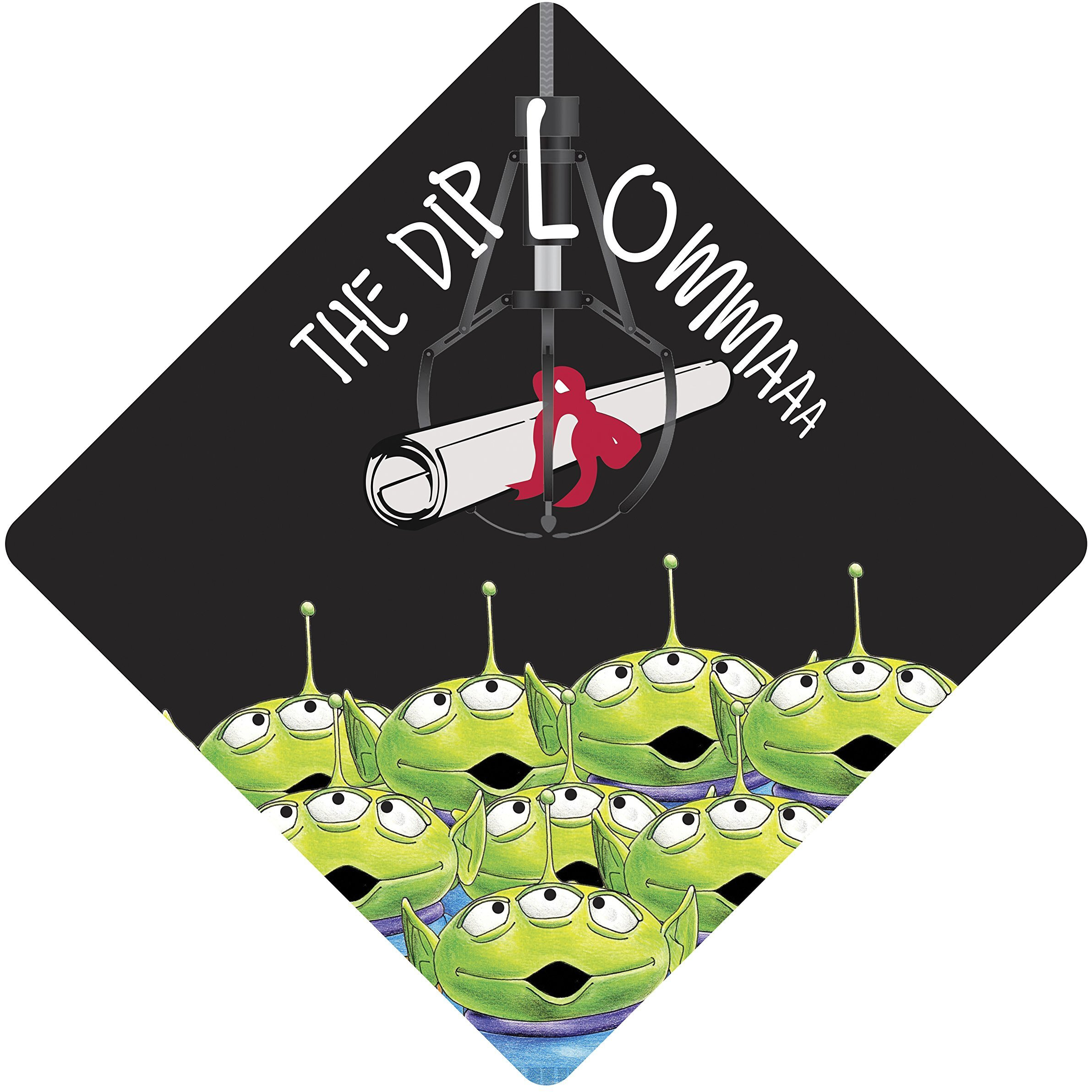 Toy Story Diploma Grad Cap Topper, Grad Cap Decorations