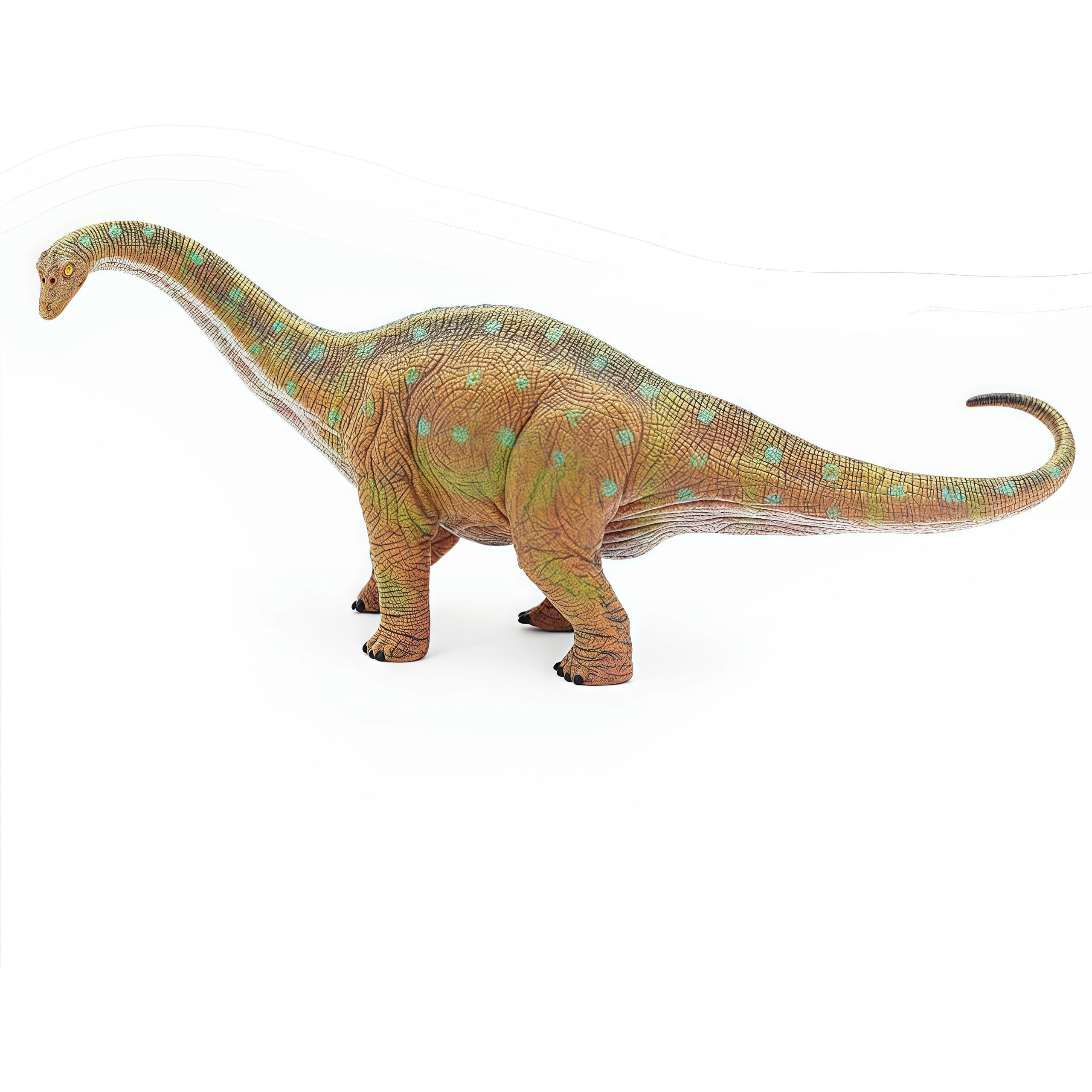Higherbros Apatosaurus (Brontosaurus) Dinosaur Toys Dinosaur Figurine Dino Model Toy For Boys And Girls 3-12 Years Old-Big Size
