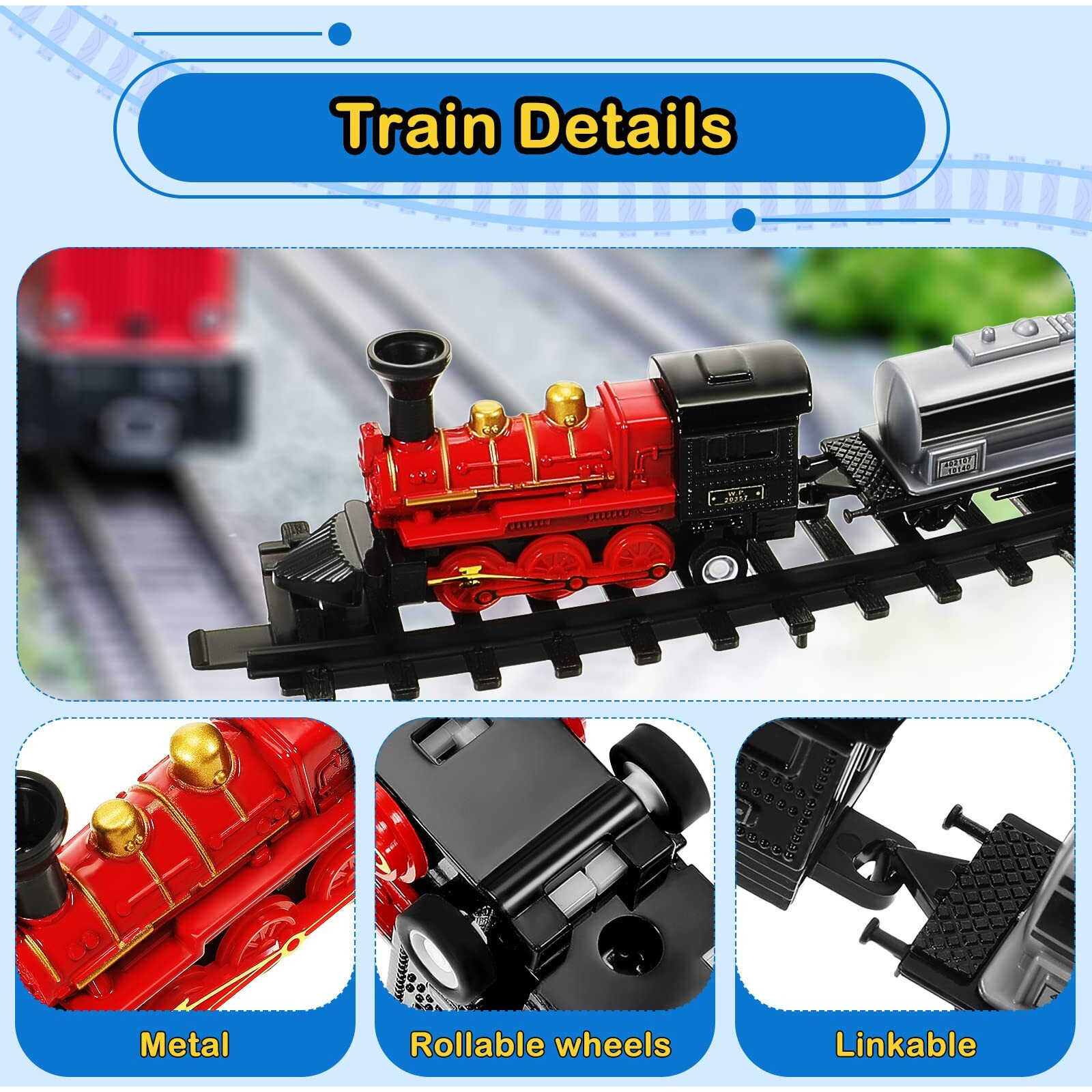 13 Pcs Train Cake Toppers Cute Train Party Cake Decorations Retro Train Birthday Party Supplies Small Steam Train Toy Kit Railroad Traffic Lights Cake Topper For Birthday Railway Train Theme Party