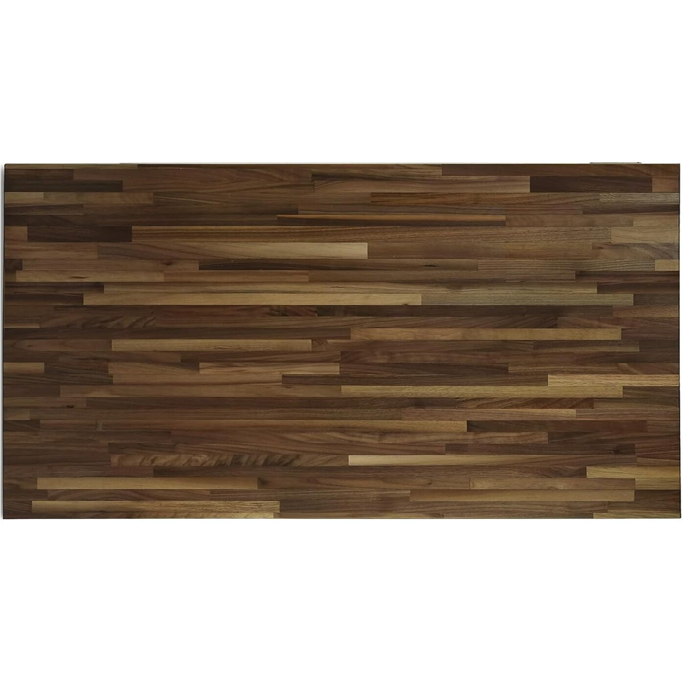Consdan Butcher Block Counter Top, Walnut Solid Hardwood Countertop, Wood Slabs For Kitchen, Reversible, Both Side Polished, Prefinished With Food-Safe Oil, 1.5"" Thickness, 48"&quotX25""