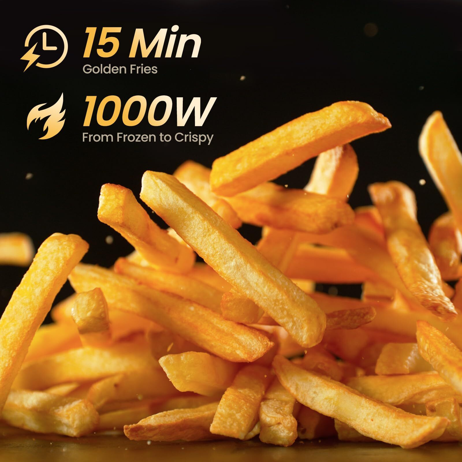 2.1Qt Small Air Fryer - Compact Digital Mini Airfryer With 7-In-1 Presets, 98% Less Oil, Adjustable Temperature & Timer, Shake Reminder, Nonstick, Bpa-Free, Dishwasher Safe, Fast & Crispy Cooking