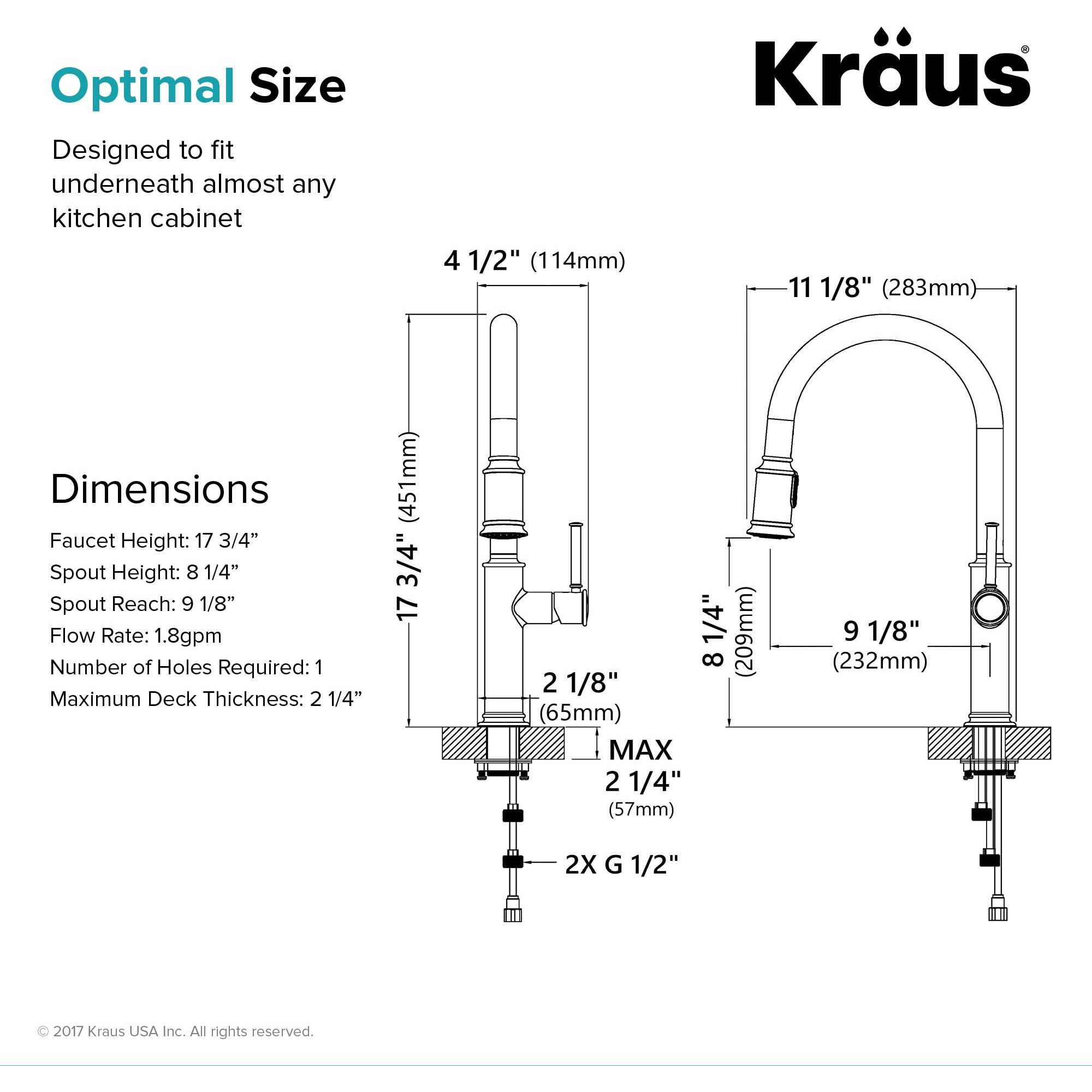 Kraus Sellette Single Handle Pull-Down Kitchen Faucet With Deck Plate And Soap Dispenser In Oil Rubbed Bronze, Kpf-1680Orb-Ksd-80Orb