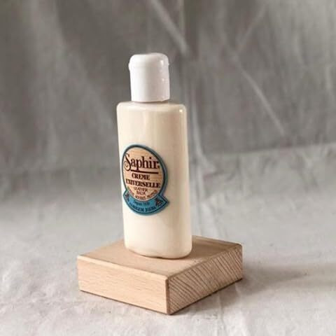 Saphir Beaut   Du Cuir Crme Universelle - All-Purpose Leather Balm For Repair & Shine With Jojoba Oil & Beeswax - Non-Pigmented Leather Cream - 150Ml