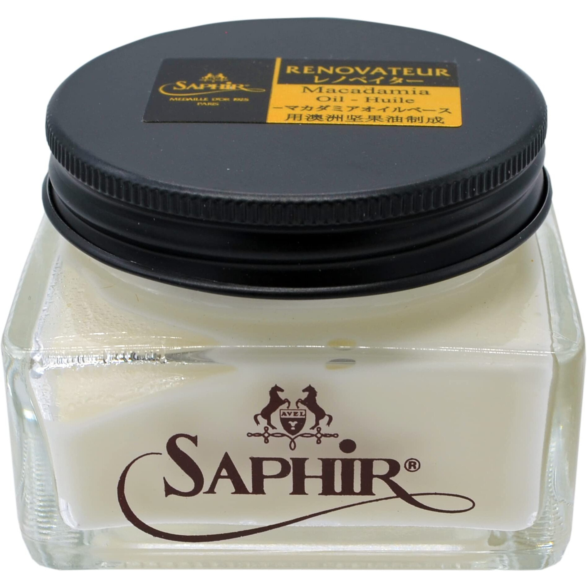 Saphir Medaille D'Or Renovator - All-Purpose Leather Shoe Cleaner & Conditioner - With Macademia Oil
