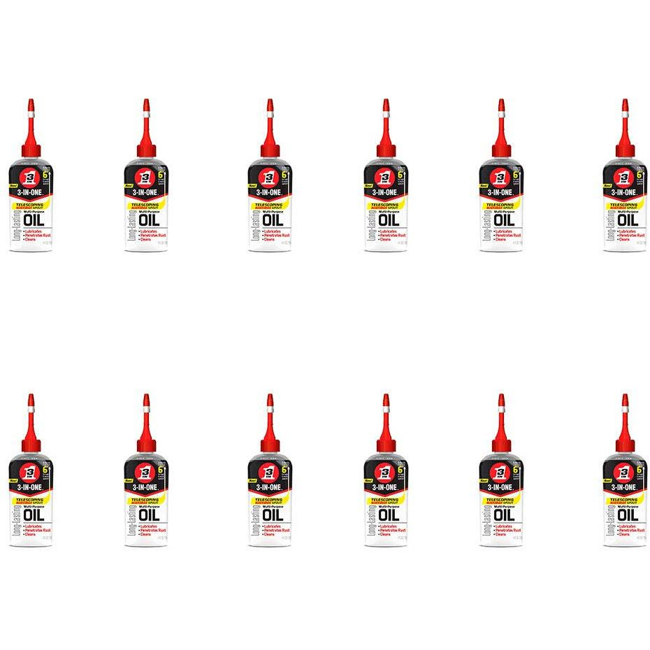 3-In-One Multi-Purpose Drip Oil, 4 Oz [12-Pack]