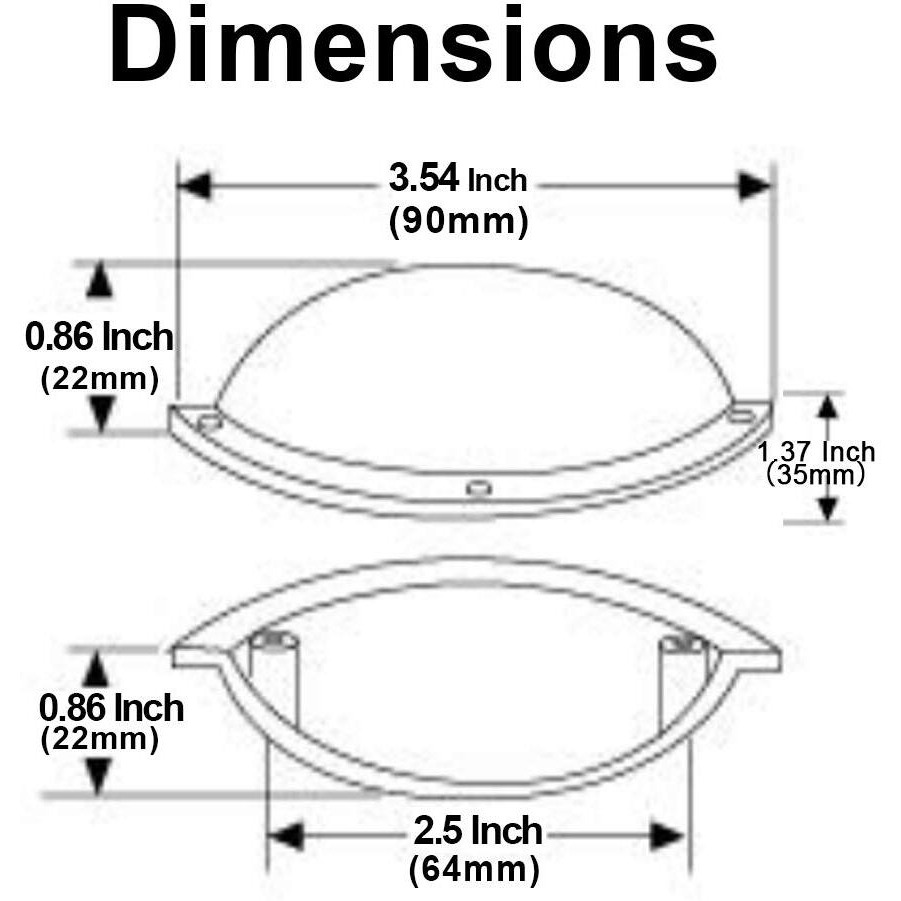 Harpoon 2.5 Inch Kitchen Bin Cup Cabinet Pulls 10 Pack Hardware Drawer Pulls Oil-Rubbed Bronze