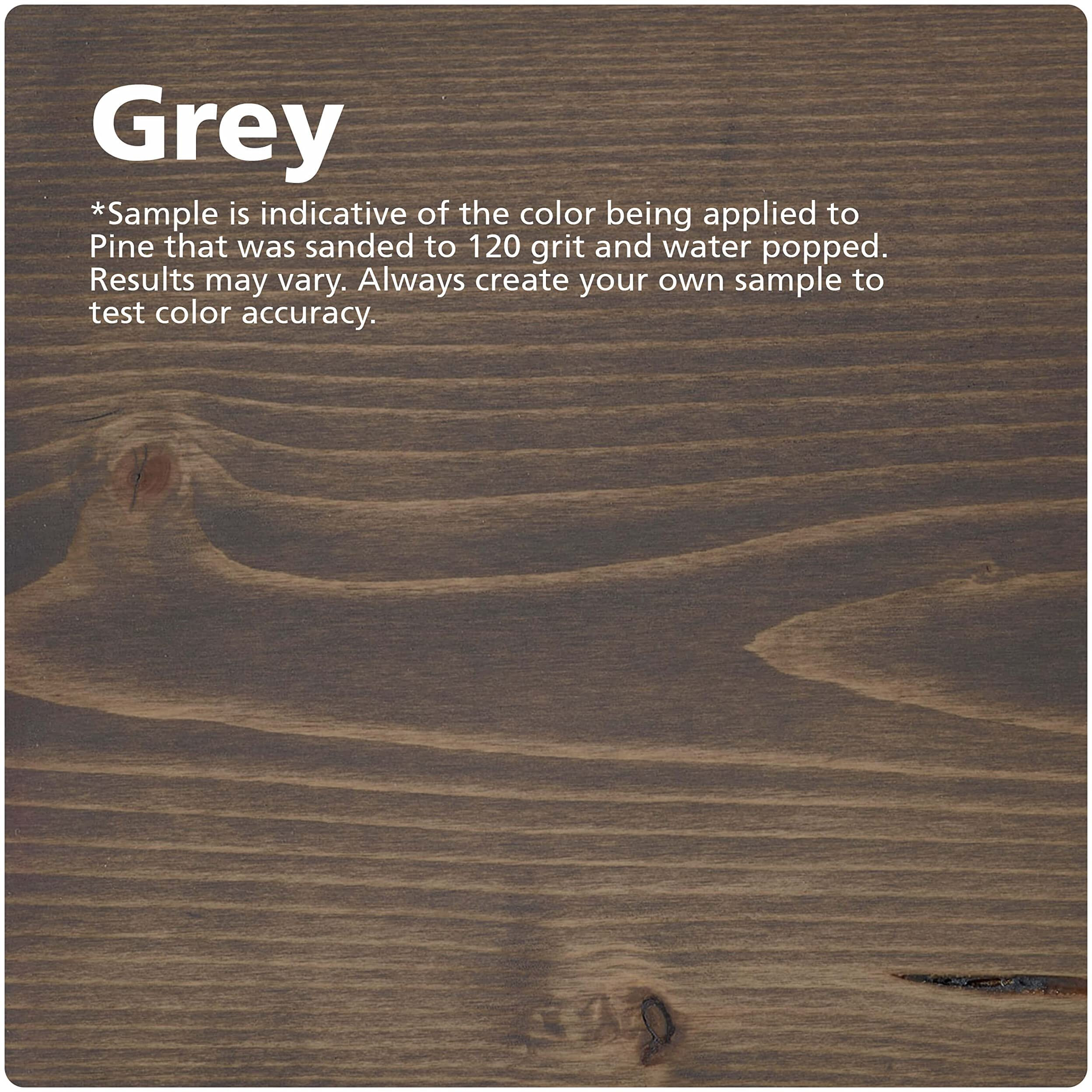 Rubio Monocoat Hybrid Wood Protector 300 Ft - Grey | Exterior Wood Oil Finish, Color & Uv Protection For Outdoor Wooden Surfaces & Furniture | 1 L