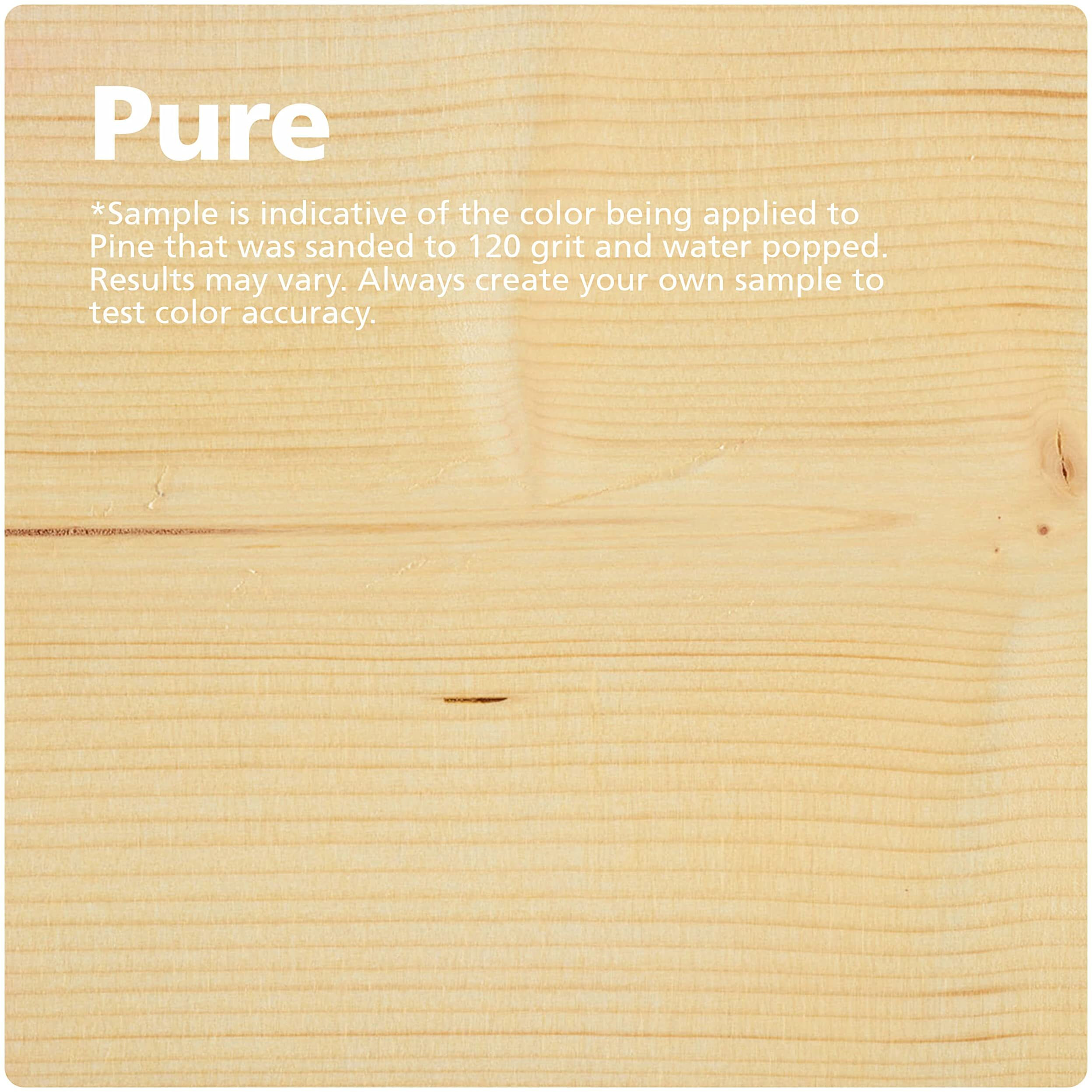 Rubio Monocoat Hybrid Wood Protector Sample - Pure | Exterior Wood Oil Finish, Color & Protection For Outdoor Wooden Surfaces & Furniture | 20 Ml