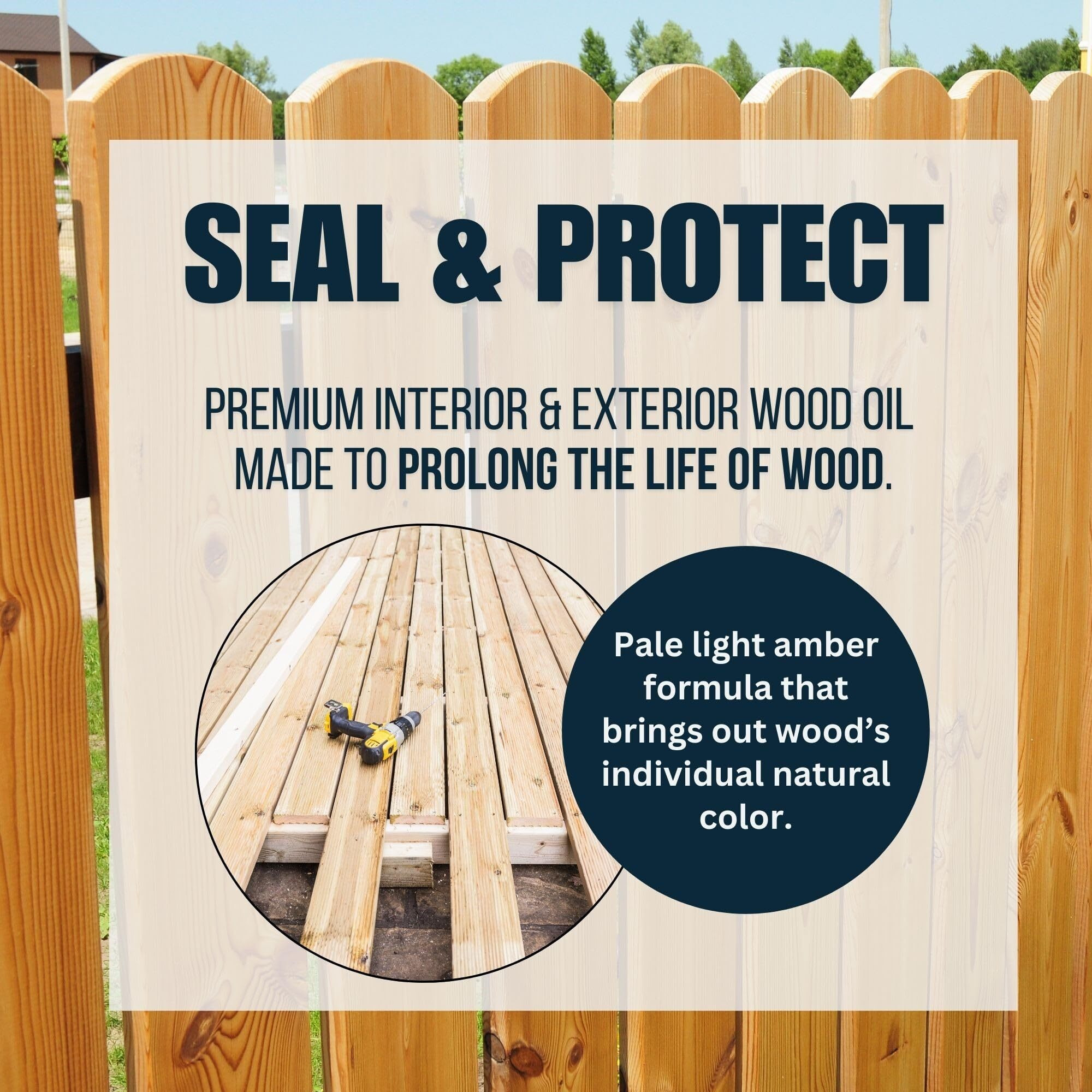 Presidential Shingle Oil - Indoor & Outdoor Oil For Protection Of Wood Surfaces - Reduces Weathering - Low Odor - Enhances Natural Appearance - Made In Usa (1 Gallon)