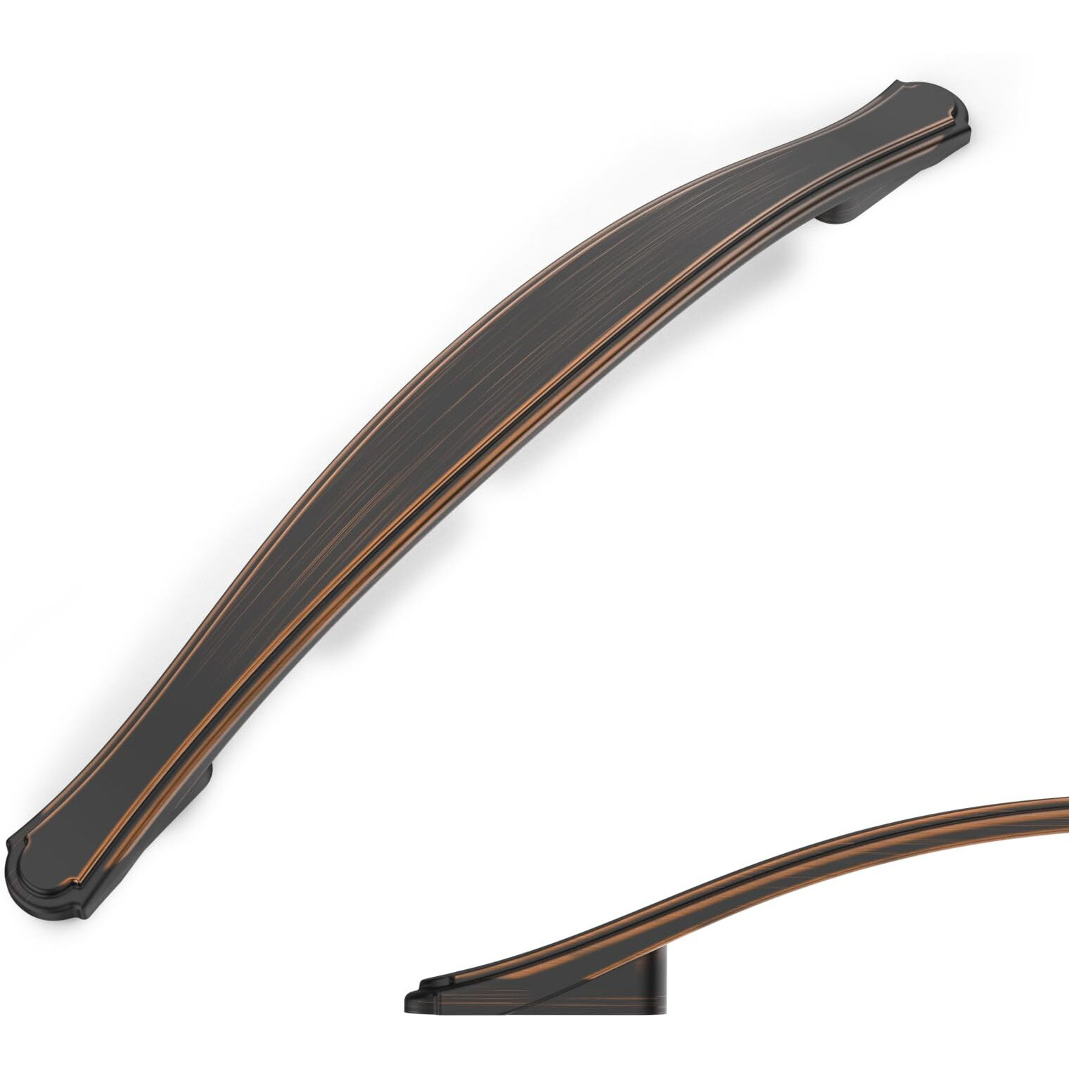 Asidrama 10 Pack 5 Inch(128Mm) Oil Rubbed Bronze Kitchen Cabinet Handles Cabinet Pulls Kitchen Cabinet Hardware For Cupboard Drawer Pulls