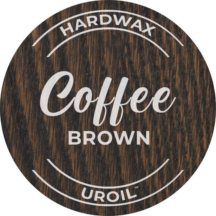 Unocoat Hardwax Uroil Color Samples - Made In Usa - Advanced Wood Grain Treatment For Indoor Applications, Urethane-Modified Hard Wax Oil, For Any Wood Species - 2 Oz / 59 Ml - Coffee Brown