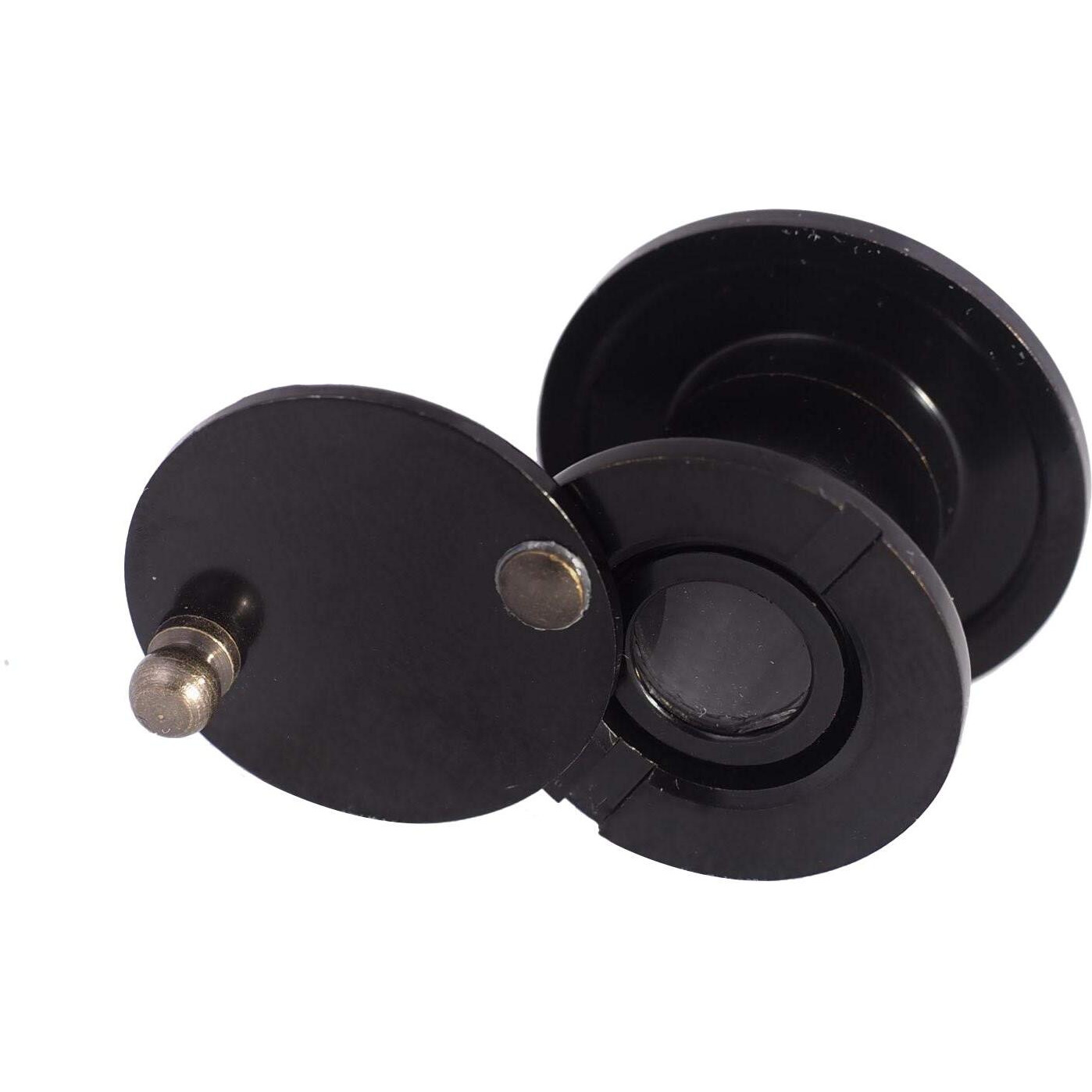 Viningrod Distribution Door Viewer For Narrow Panel Doors - Peephole (Black - Oil Rubbed Bronze Contractor Pack Of 20) 5/8"", 7/8"" Panel Thickness