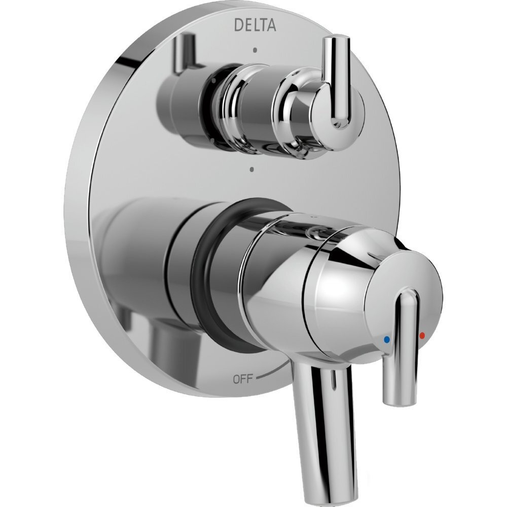 Delta Faucet Trinsic 17 Series 6-Setting Integrated Diverter Valve Trim Kit, Oil Rubbed Bronze Diverter Valve Trim Kit, Shower Trim Kit, Venetian Bronze T27959-Rb (Valve Not Included)