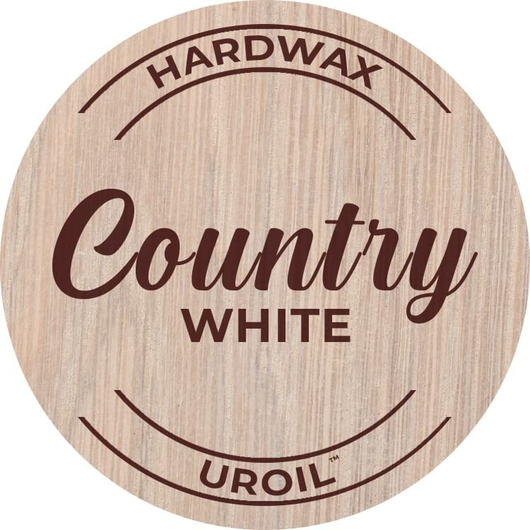 Unocoat Hardwax Uroil With Activator - Made In Usa, Advanced Wood Grain Treatment For Indoor Applications, Urethane-Modified Hard Wax Oil, For Any Wood Species-1 Pint (16Oz / 473Ml) - Country White