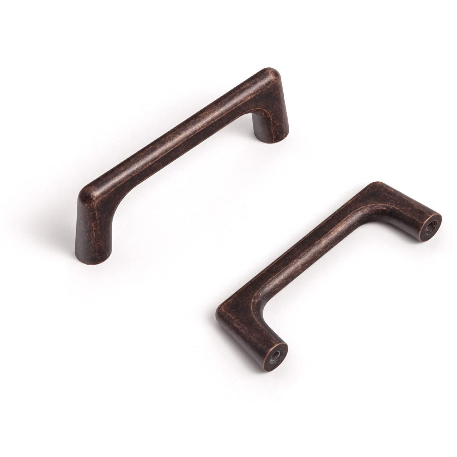 Goo-Ki Antique Oil Rubbed Bronze Cabinet Pulls With 3''(76Mm),Casual Luxury Solid Zinc Cabinet Handles For Drawer,Cupboard, Wardrobe,24 Pack