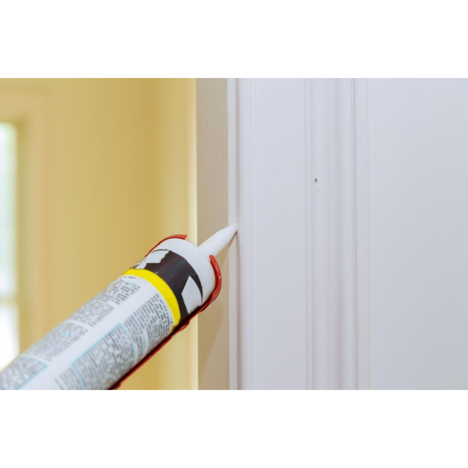 Rocky Mountain Goods All Purpose Painters Caulk White 10.1 Oz - Acrylic Latex Caulk Is Paintable Caulk For Both Latex/Oil Based Paint - Tight Waterproof Seal For Windows And Doors (2)