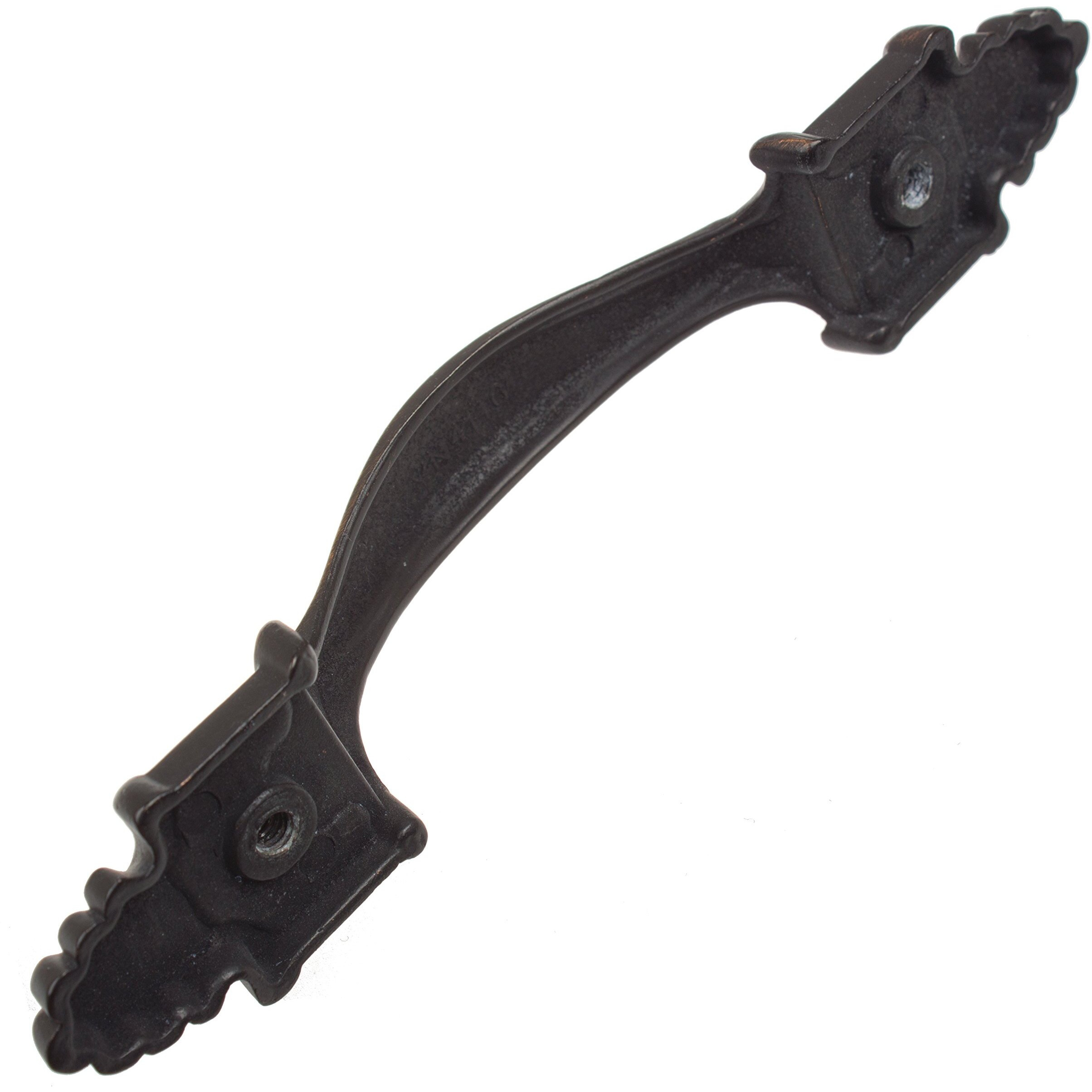 Gliderite Hardware 3.5 Inch Cc 4116-Orb-50 Deco Cabinet Pull, 50 Pack, 3.5"", Oil Rubbed Bronze Finish, 50 Count