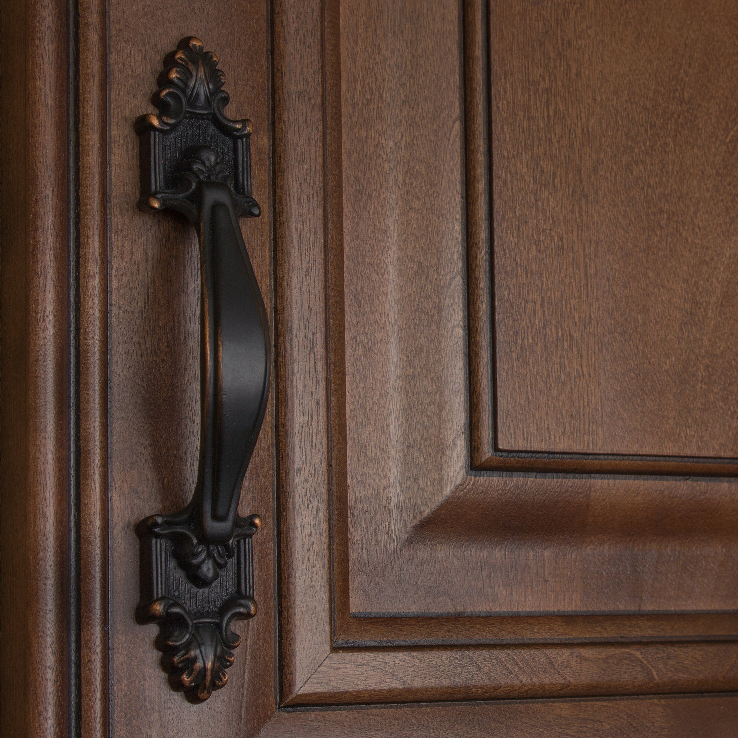 Gliderite Hardware 3.5 Inch Cc 4116-Orb-50 Deco Cabinet Pull, 50 Pack, 3.5"", Oil Rubbed Bronze Finish, 50 Count