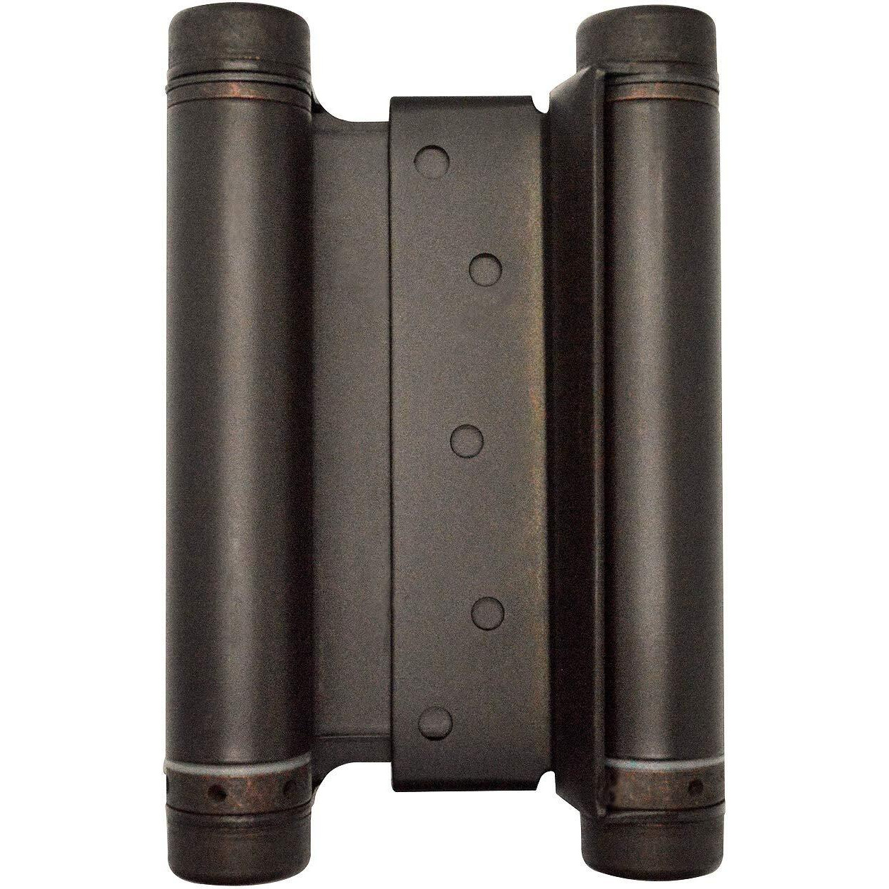 Double Action Spring Saloon Door Hinge | Cafe Doors, Door Hardware For In & Out Doorway Swing, Commercial Grade Double Swing Heavy Duty Door Hinge (Oil Rubbed Bronze, 6 Inch)