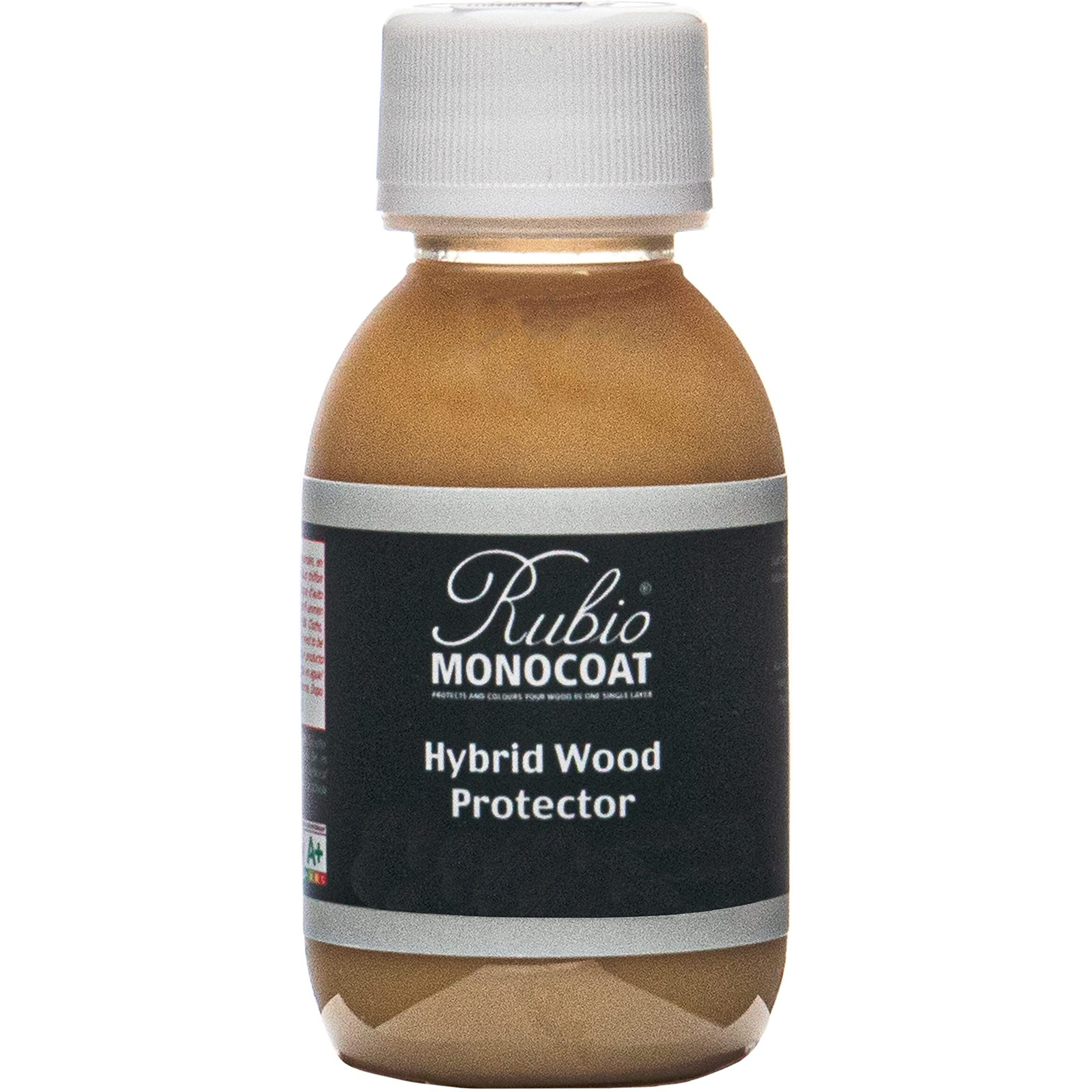 Rubio Monocoat Hybrid Wood Protector 30 Ft - Black | Exterior Wood Oil Finish, Color & Uv Protection For Outdoor Wooden Surfaces & Furniture | 100 Ml