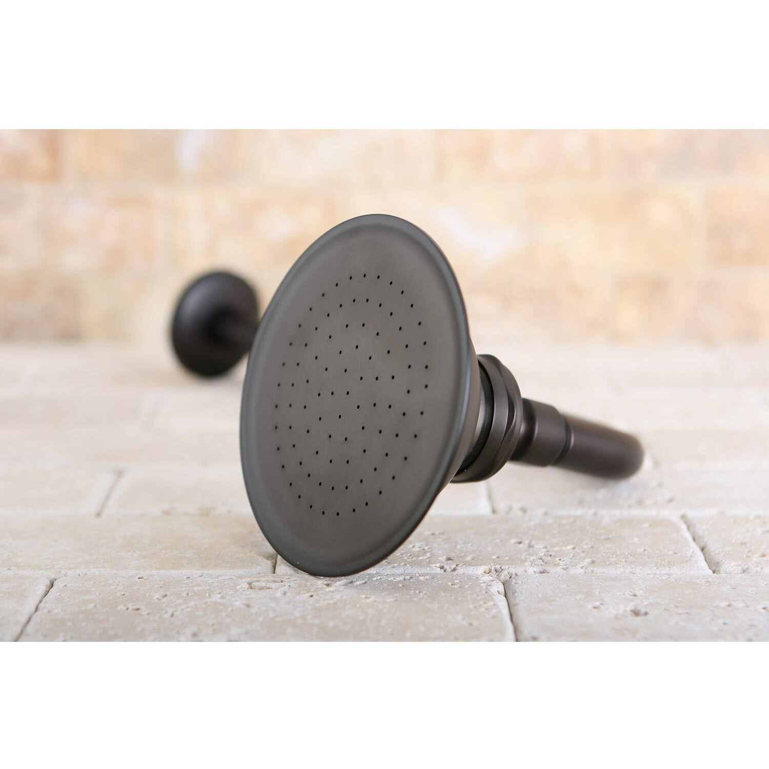 Kingston Brass P10Orbck Victorian Head, 12-Inch Shower Arm, Oil Rubbed Bronze