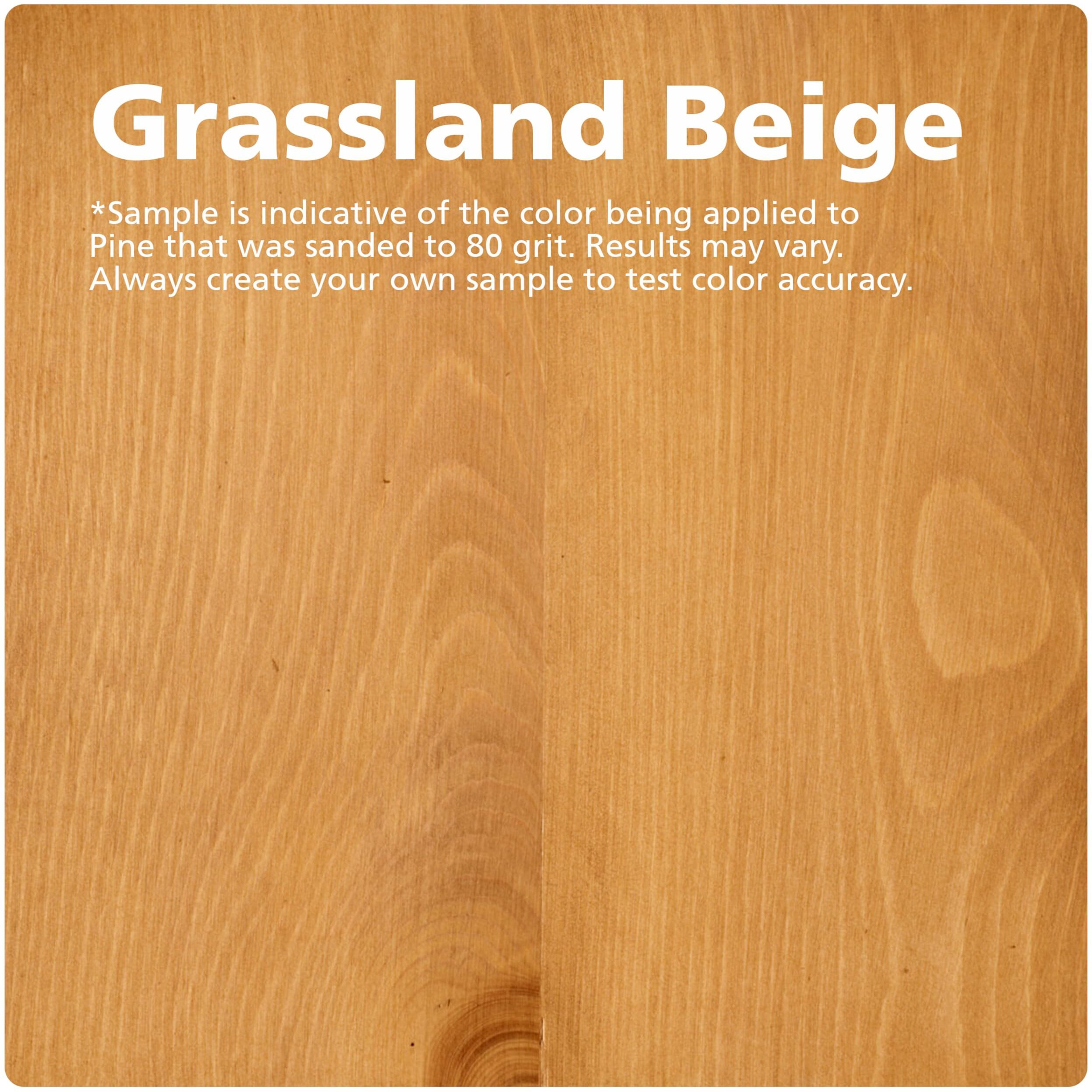 Rubio Monocoat Durogrit Outdoor Wood Oil, Stain & Sealer, 375 Ft - Grassland Beige | 1 Layer, Uv Protection For Deck, Fence & Furniture | 2.5L