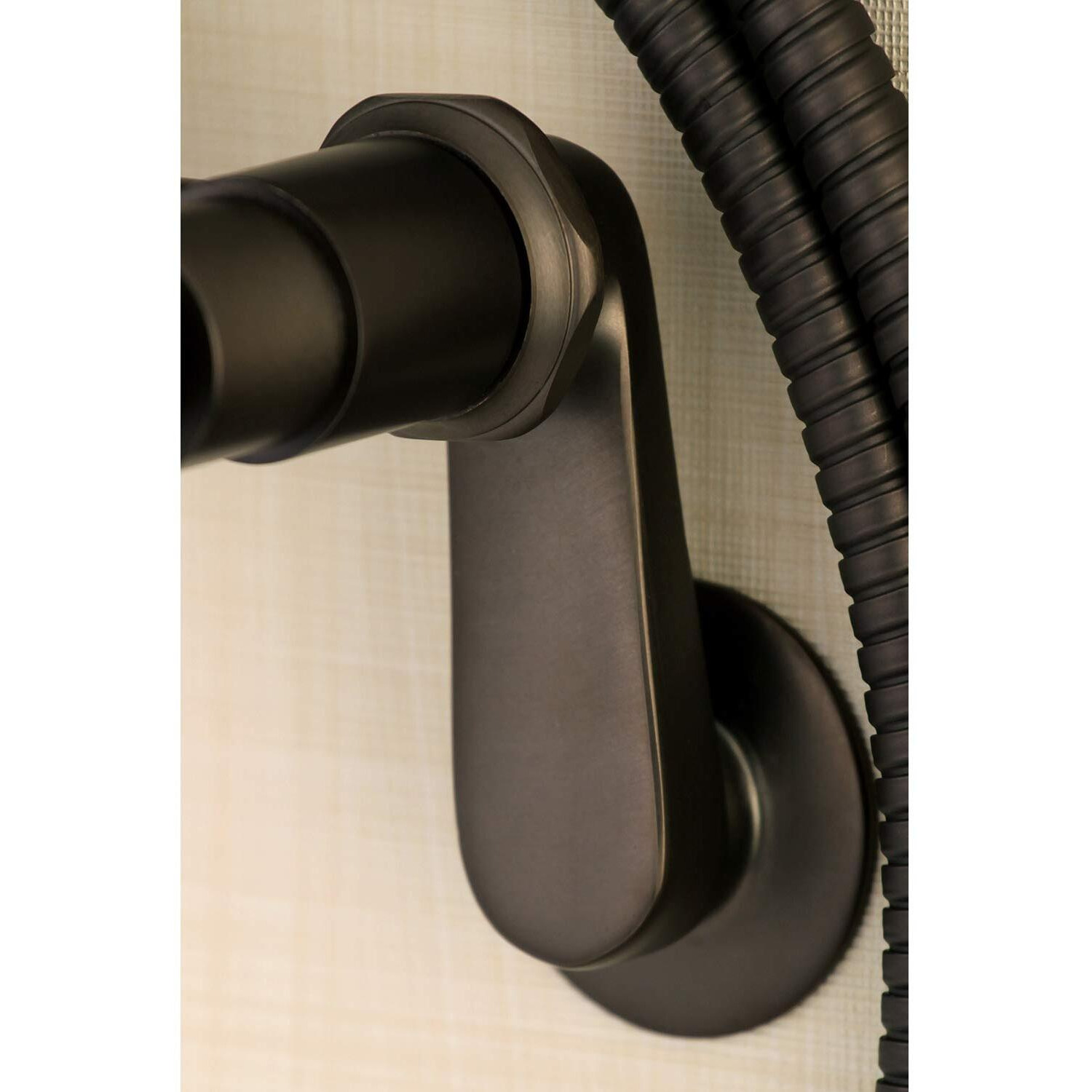 Kingston Brass Ae8155Dl Concord Clawfoot Tub Faucet, 8.31 X 6.94 X 11.94, Oil Rubbed Bronze