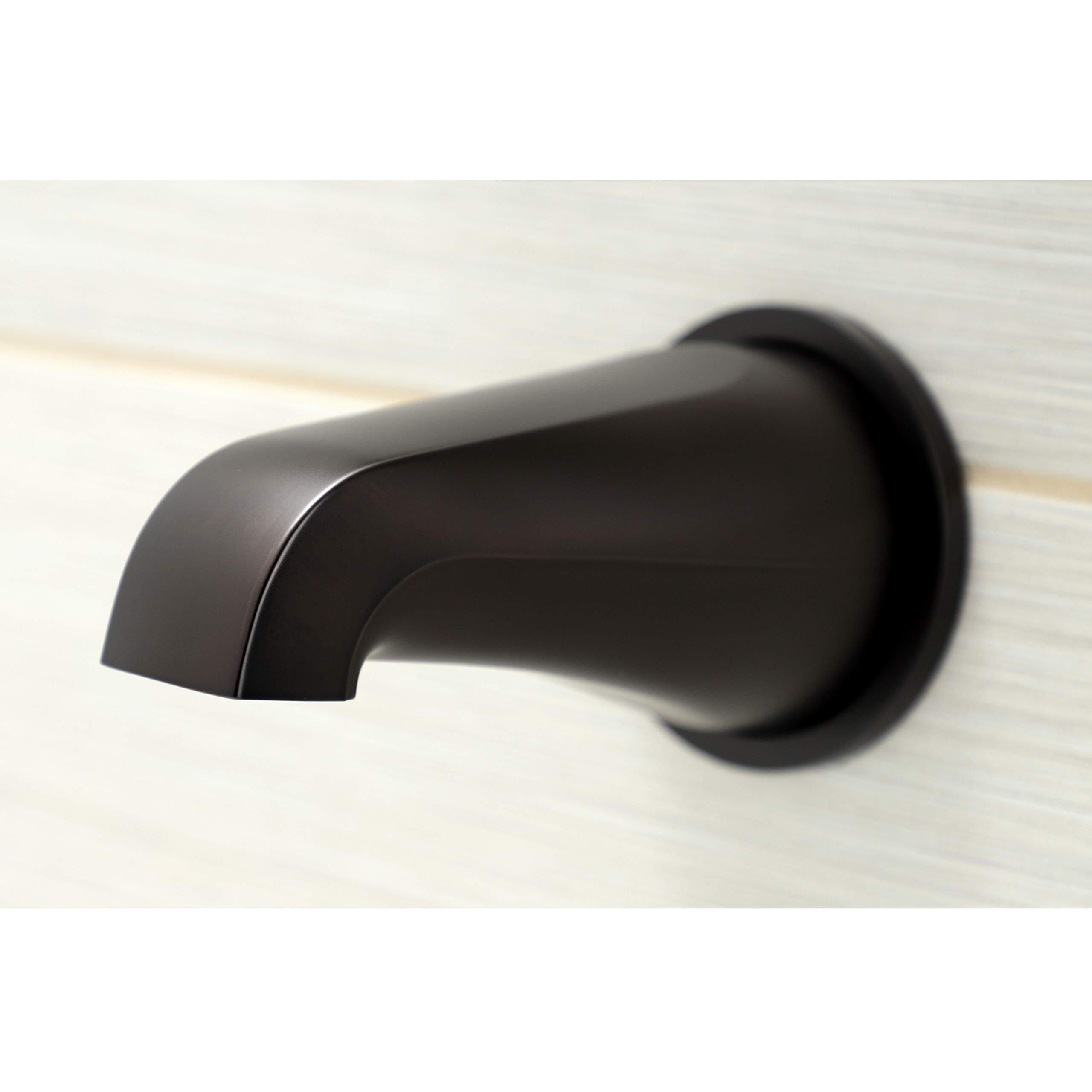 Kingston Brass Kbx8135Cml Manhattan Tub And Shower Faucet, 7.13 X 12.5 X 5.31, Oil Rubbed Bronze