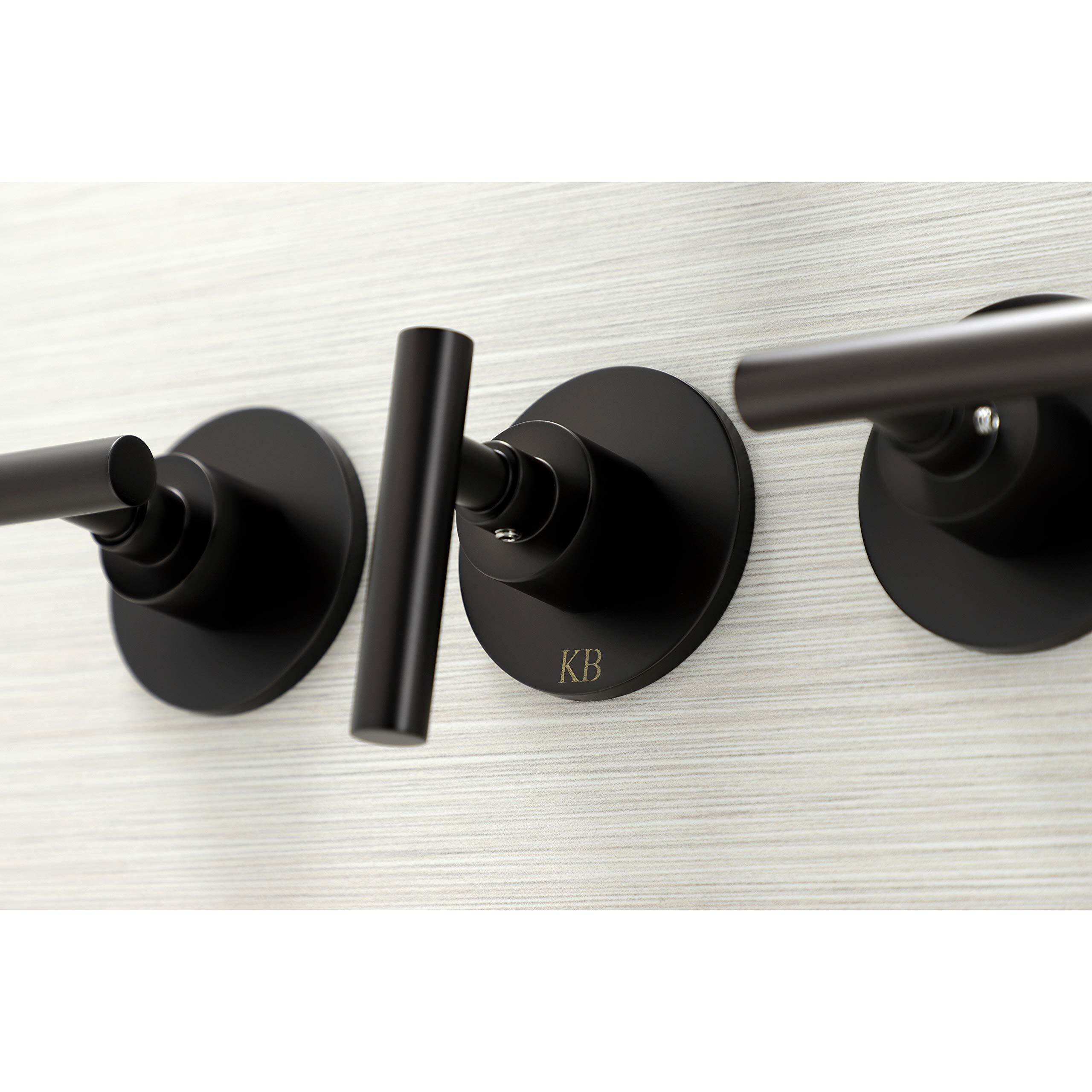 Kingston Brass Kbx8135Cml Manhattan Tub And Shower Faucet, 7.13 X 12.5 X 5.31, Oil Rubbed Bronze