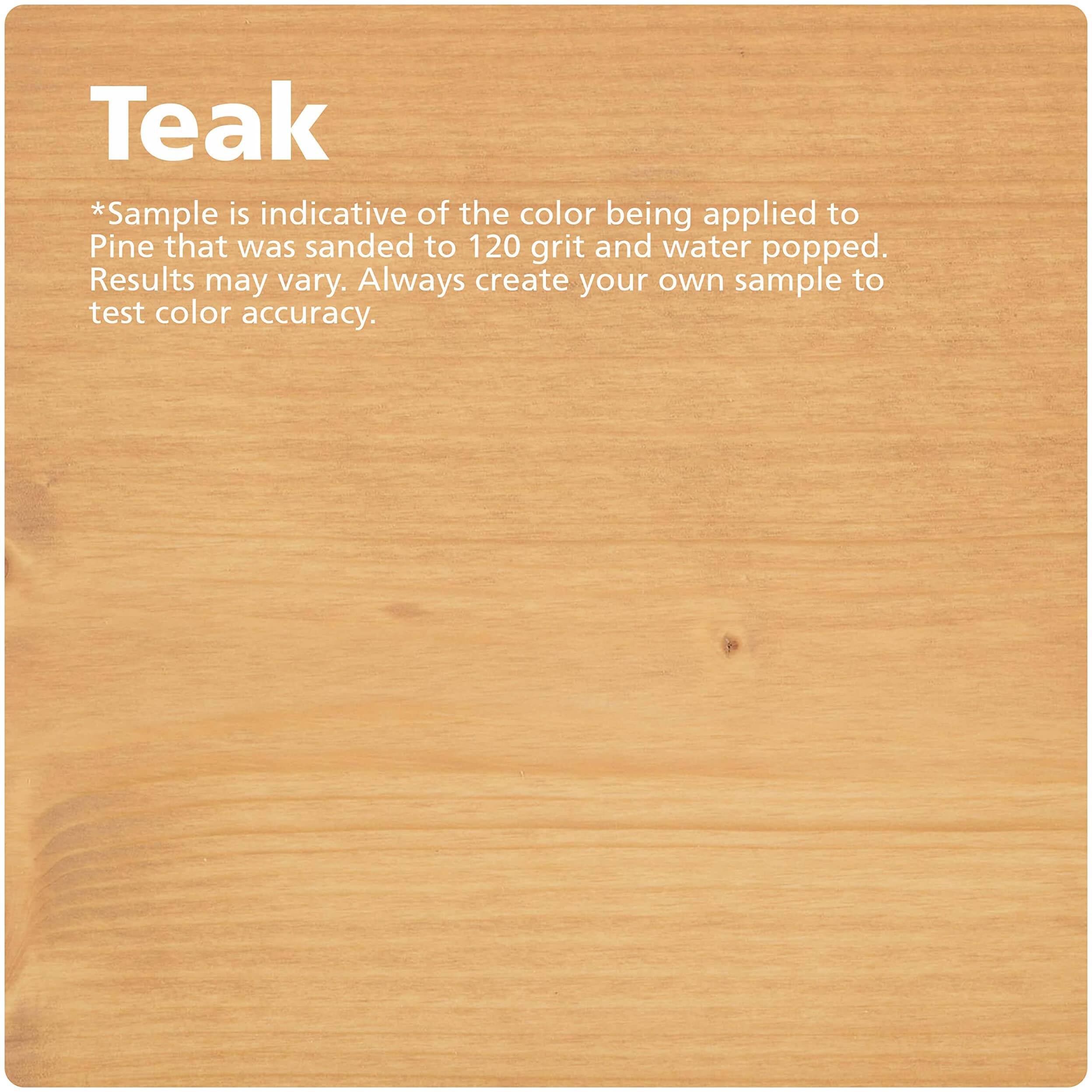 Rubio Monocoat Hybrid Wood Protector 30 Ft - Teak | Exterior Wood Oil Finish, Color & Uv Protection For Outdoor Wooden Surfaces & Furniture | 100 Ml