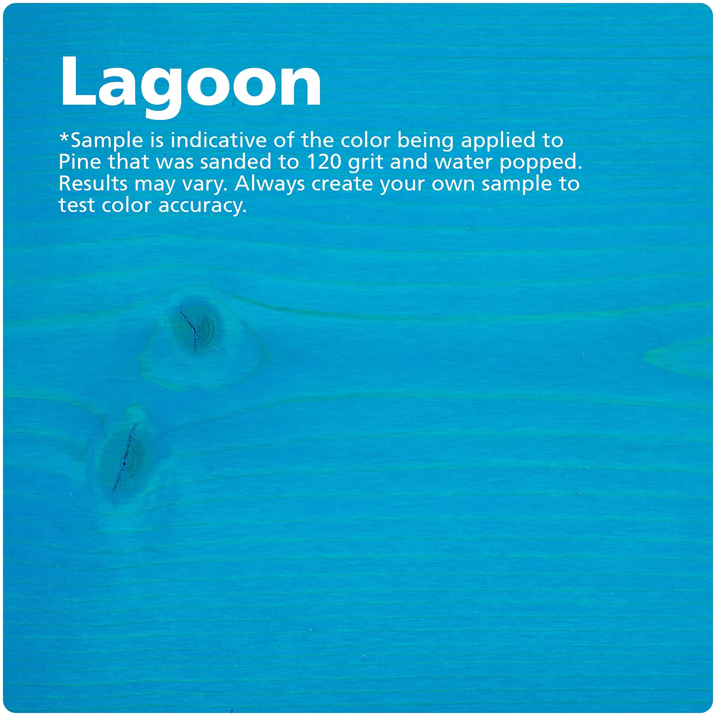 Rubio Monocoat Hybrid Wood Protector Sample - Lagoon | Exterior Wood Oil Finish, Color & Uv Protection For Outdoor Wooden Surfaces & Furniture | 20 Ml