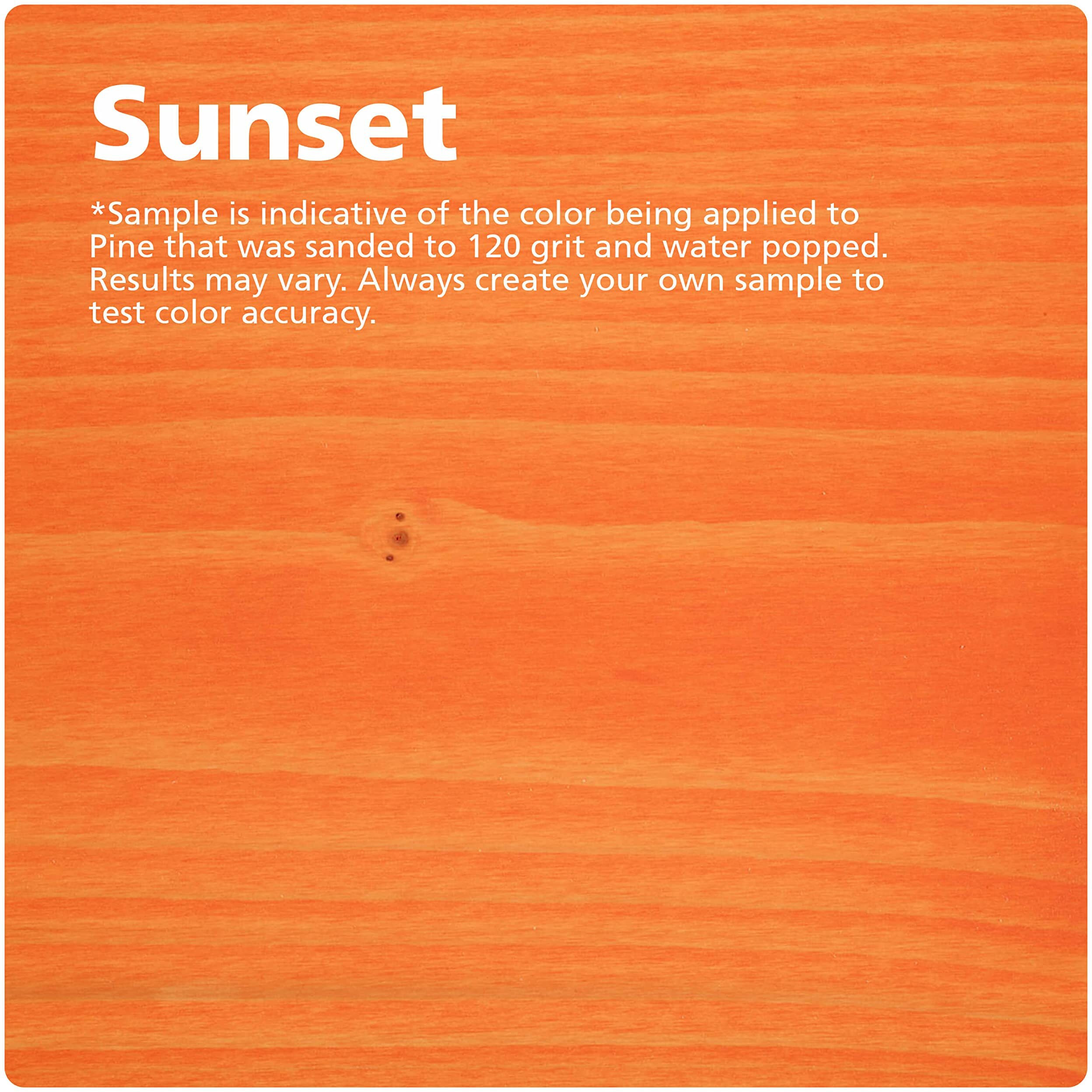 Rubio Monocoat Hybrid Wood Protector Sample - Sunset | Exterior Wood Oil Finish, Color & Uv Protection For Outdoor Wooden Surfaces & Furniture | 20 Ml