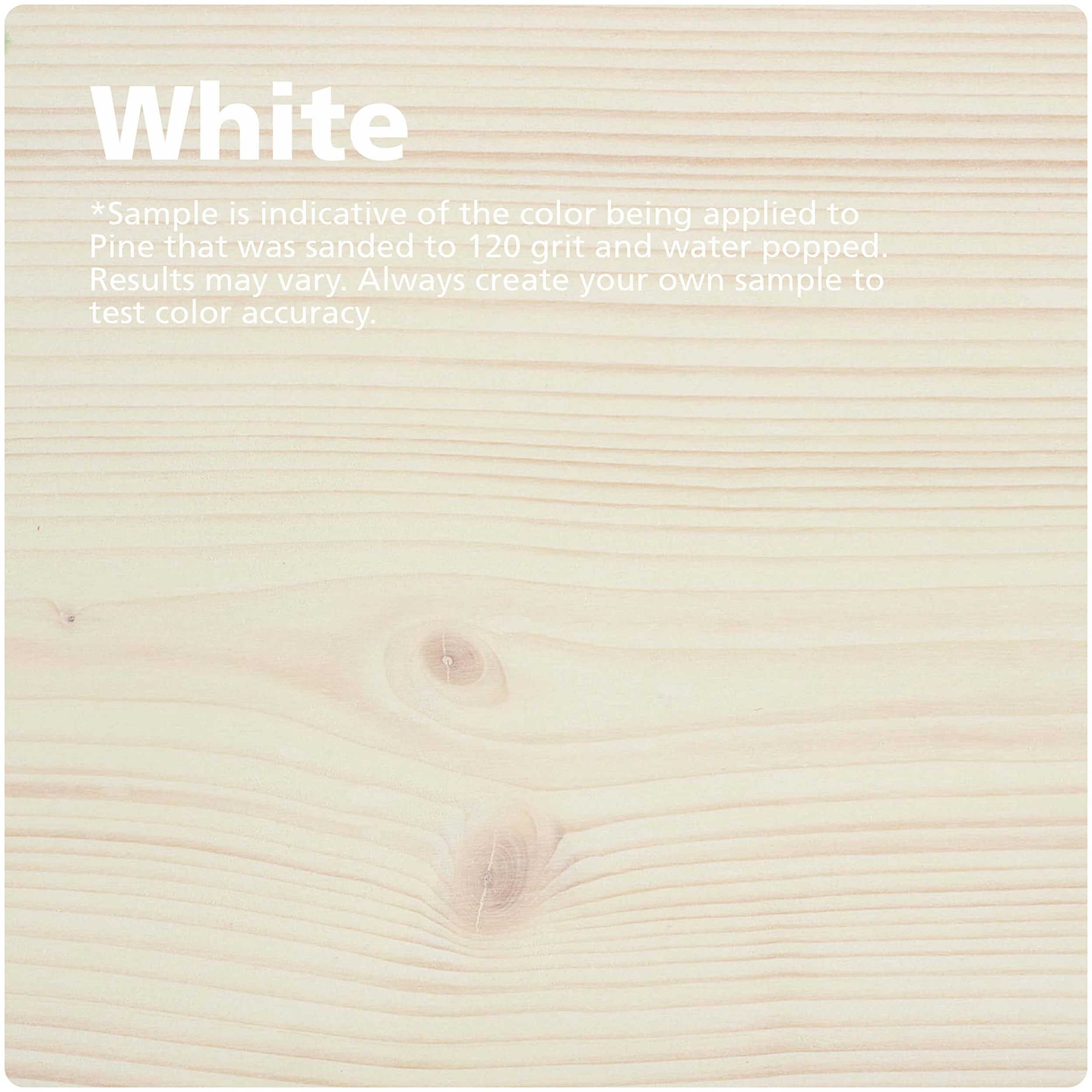 Rubio Monocoat Hybrid Wood Protector Sample - White | Exterior Wood Oil Finish, Color & Uv Protection For Outdoor Wooden Surfaces & Furniture | 20 Ml