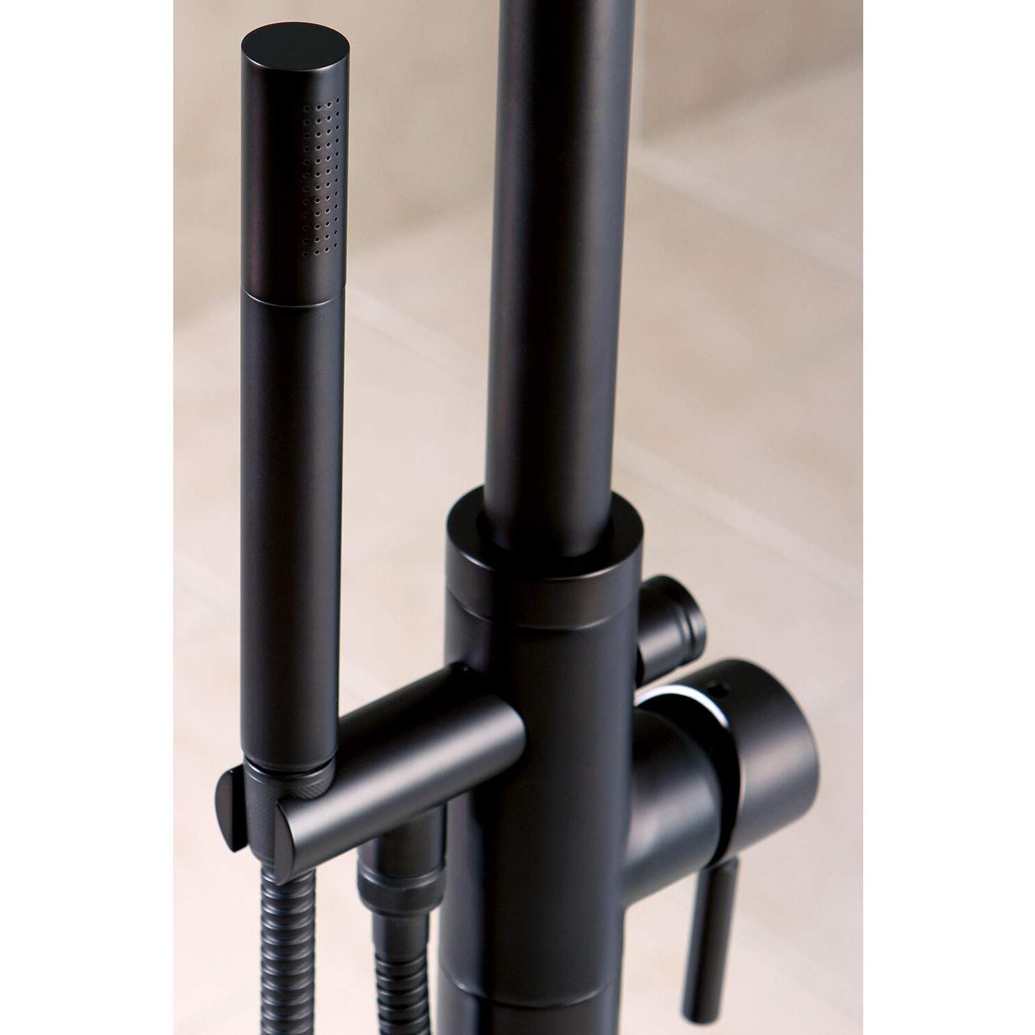 Kingston Brass Ks8155Dl Concord Tub Faucet, 9-1/16 Inch In Spout Reach, Oil Rubbed Bronze