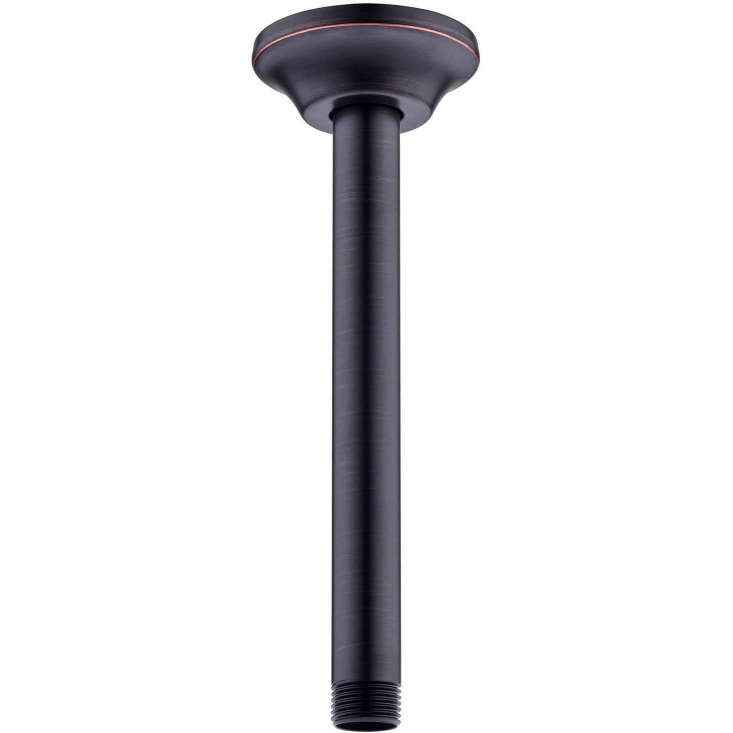 Bestill 8 Inch Ceiling Mount Rain Shower Head Arm And Flange, Oil Rubbed Bronze