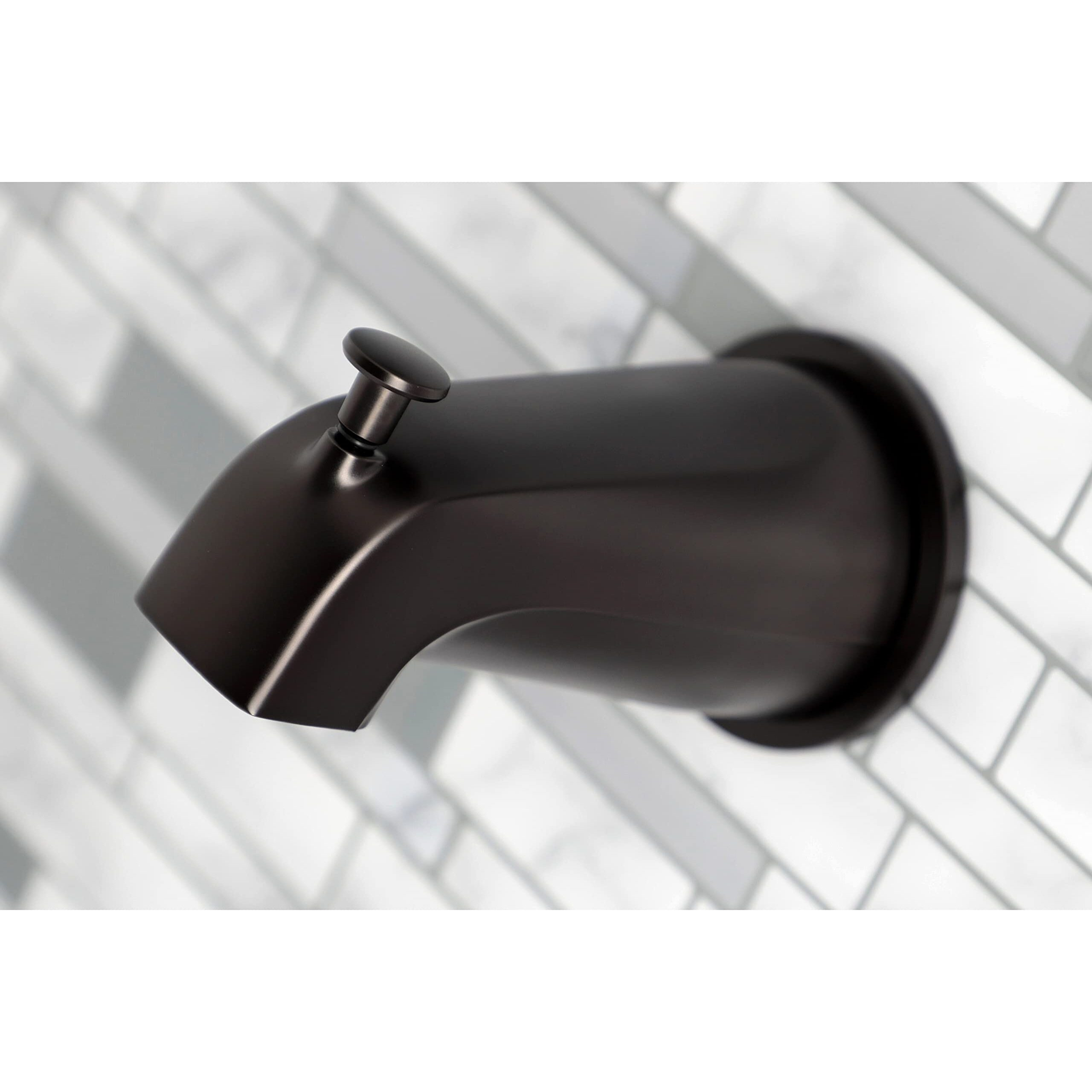 Kingston Brass Kbx8145Bx Metropolitan Tub And Shower Faucet, 7.5 X 7.13 X 4.94, Oil Rubbed Bronze