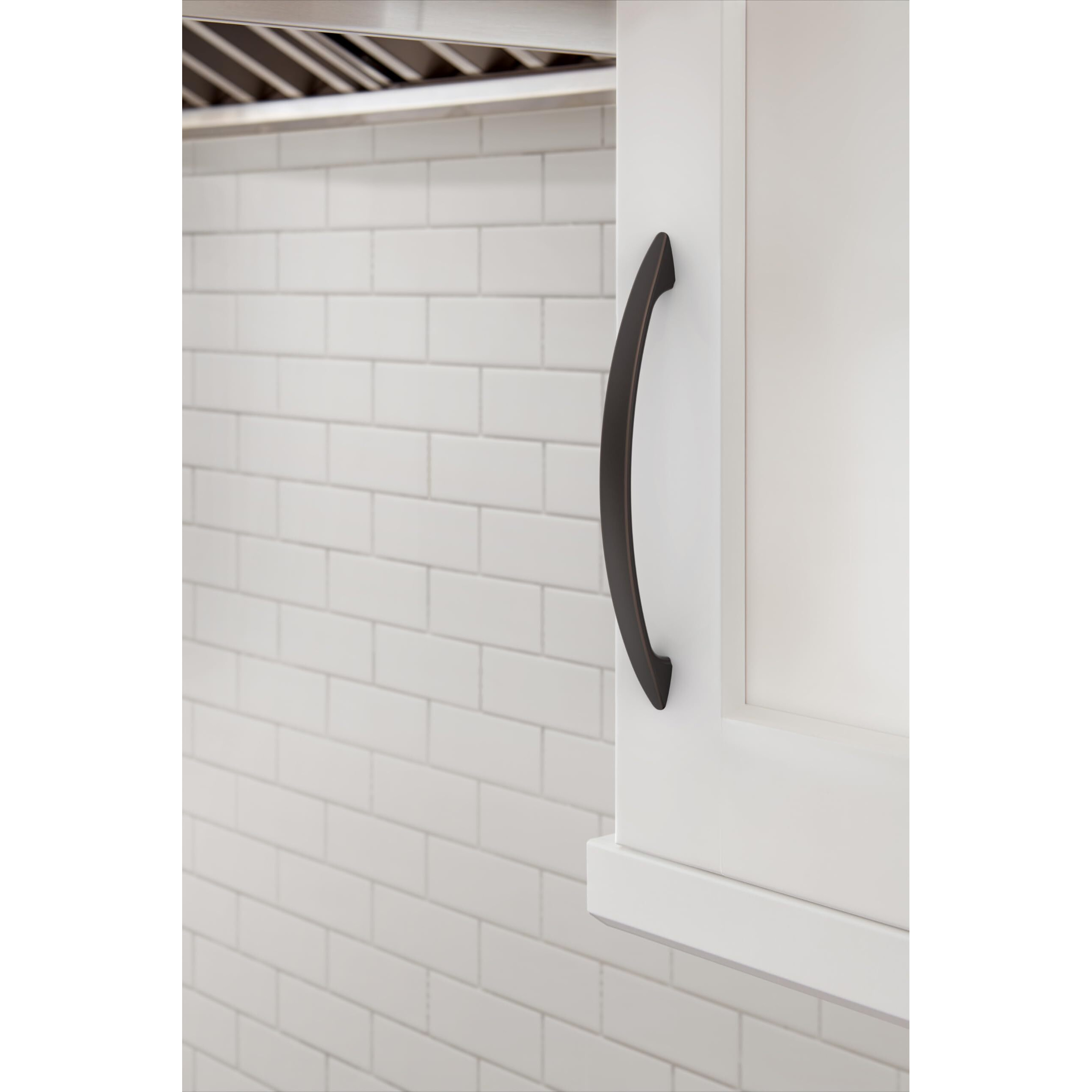 Amerock Arc 5-1/16 Inch (128Mm) Center-To-Center Oil-Rubbed Bronze Cabinet Pull - 25 Pack