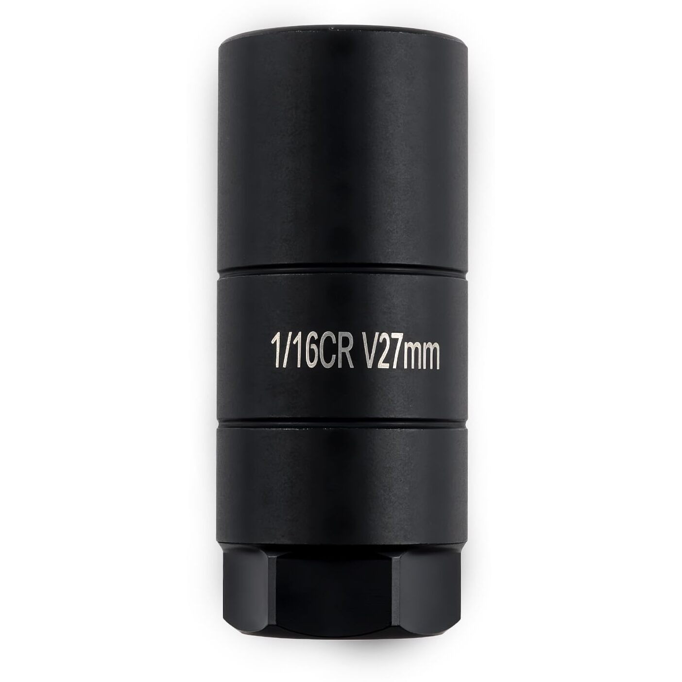 Figpade Oil Pressure Sensor Socket,Hexagonal Drive-27Mm Socket Socket For Removing Oil Sending Unit,Heavy Duty Chrome Molybdenum Steel 1 1/16 Socket Fits 3/8"" Drive,1 1/8"" Hex Wrench (Black)