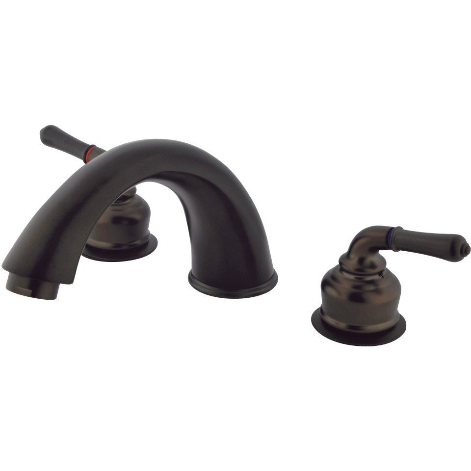 Kingston Brass Kb365 Magellan Roman Tub Faucet, Oil Rubbed Bronze,8-Inch Adjustable Center , Oil-Rubbed Bronze