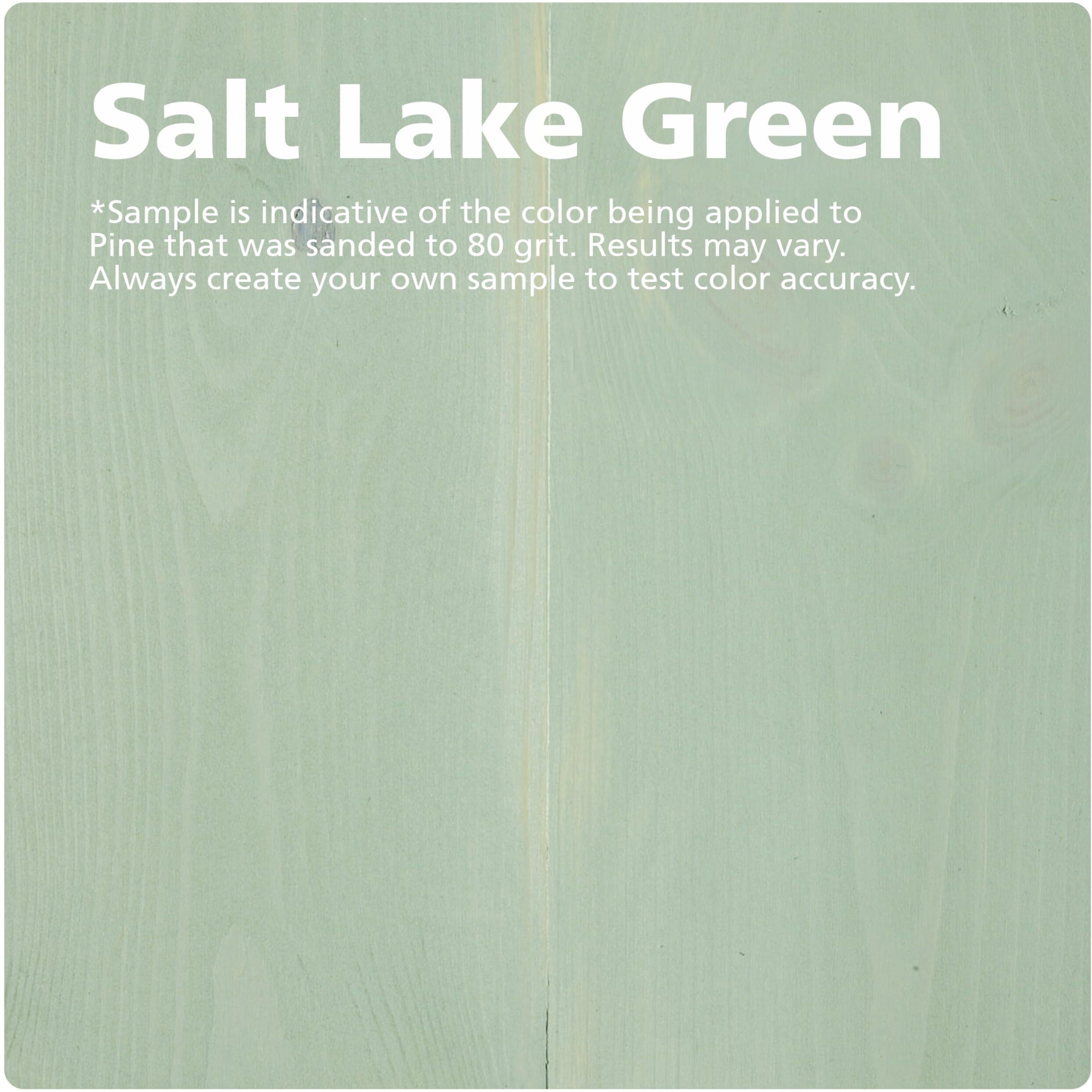 Rubio Monocoat Durogrit Outdoor Wood Oil, Stain & Sealer, 150 Ft - Salt Lake Green | 1 Layer, Uv Protection For Deck, Fence & Furniture | 1 L