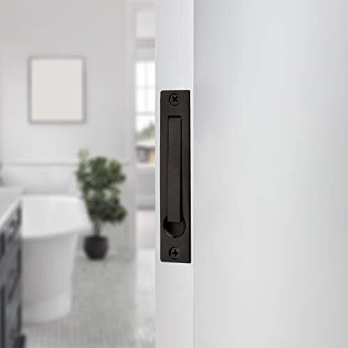 Baldwin Estate 0465.102 Narrow Solid Forged Brass Edge Pull In Oil Rubbed Bronze