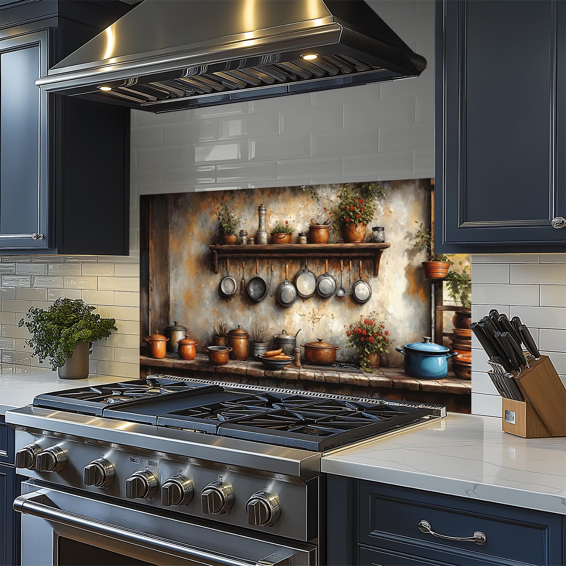 Kitchen Wallpaper Self Adhesive Oil Proof Sticker Waterproof Backsplash Wall Protector Film Removable Paper For Cupboard 30 X 16 Inch
