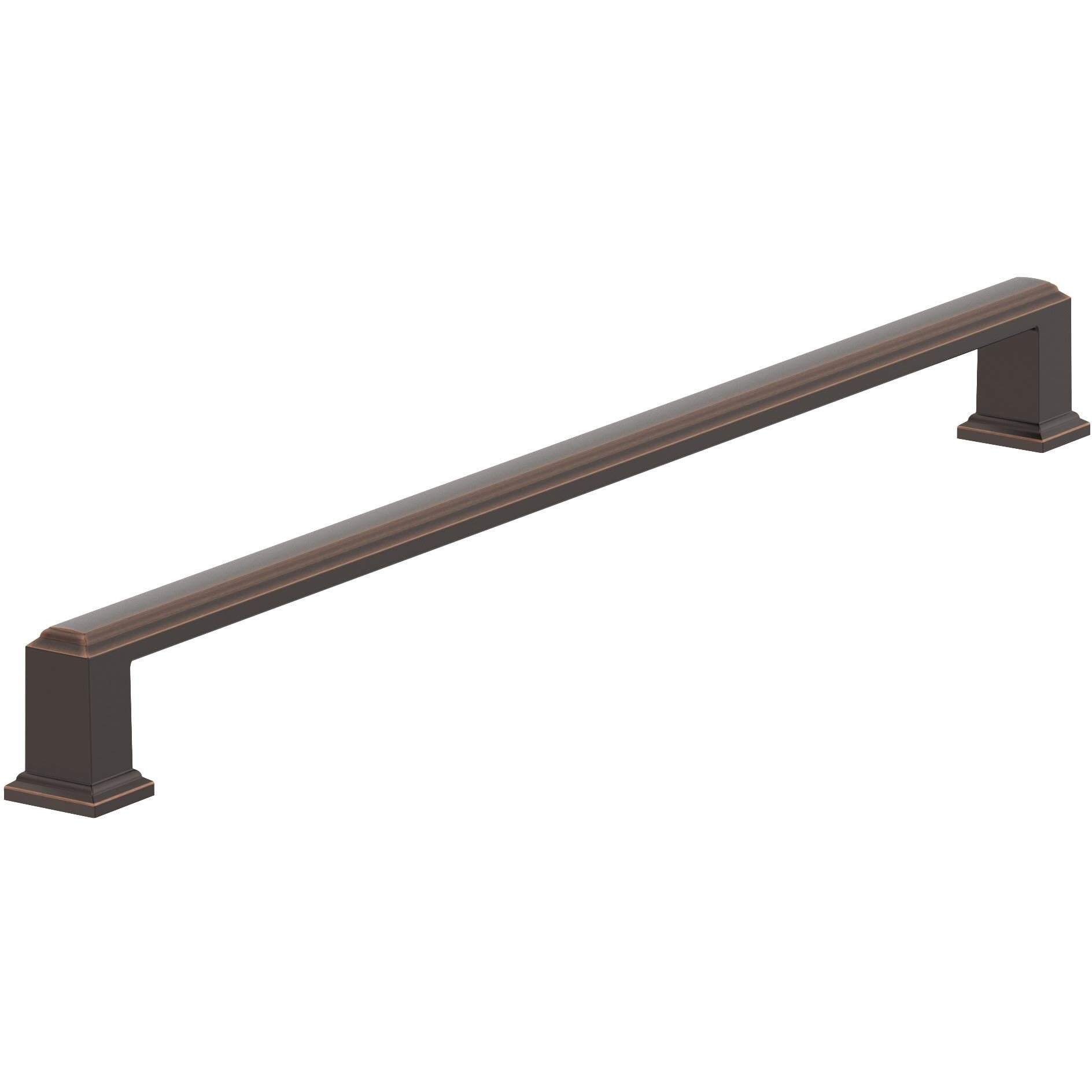 Amerock Bp54031Orb | Oil Rubbed Bronze Appliance Pull | 18 Inch (457Mm) Center-To-Center Cabinet Handle | Appoint | Furniture Hardware