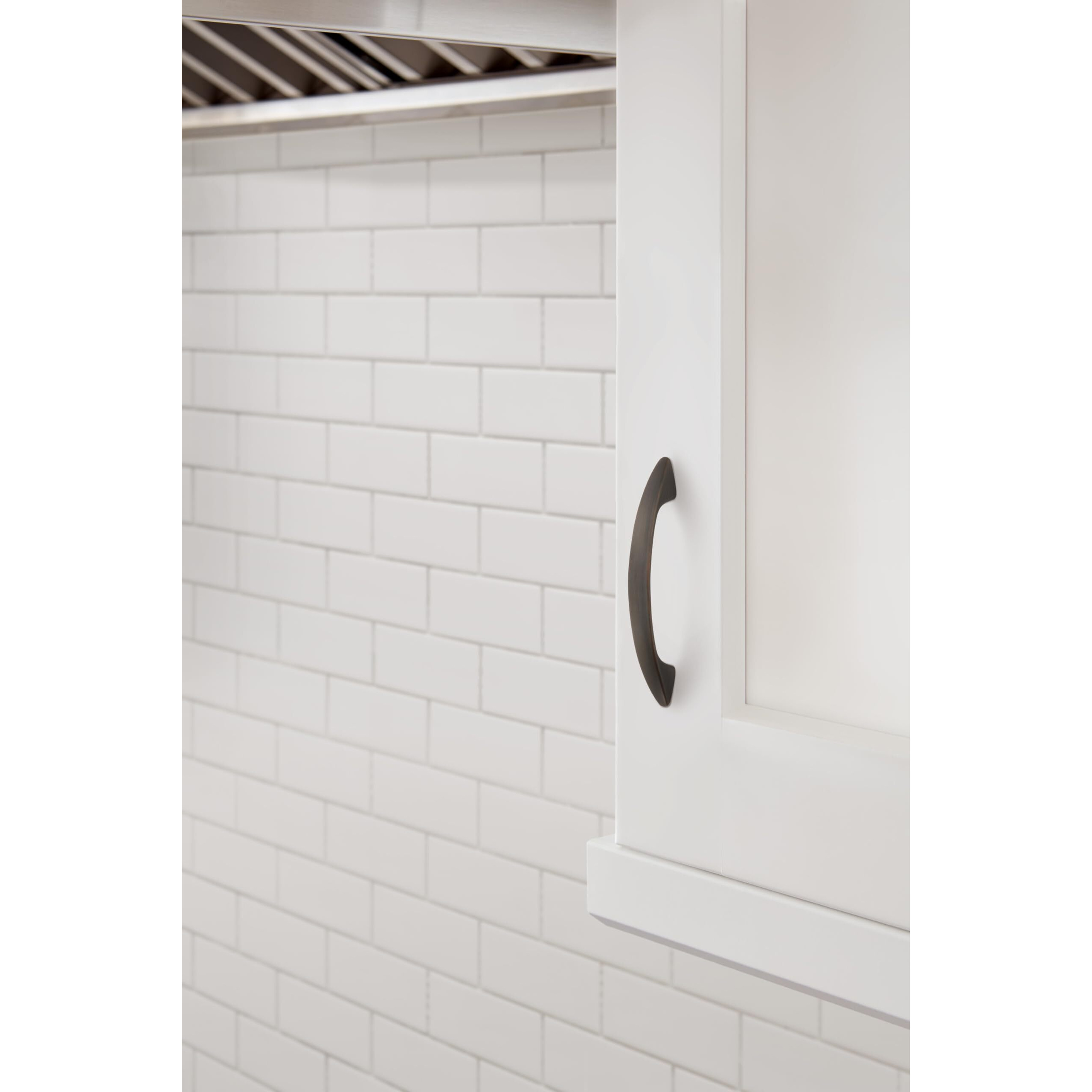 Arc 3 Inch (76Mm) Center-To-Center Oil-Rubbed Bronze Cabinet Pull - 25 Pack