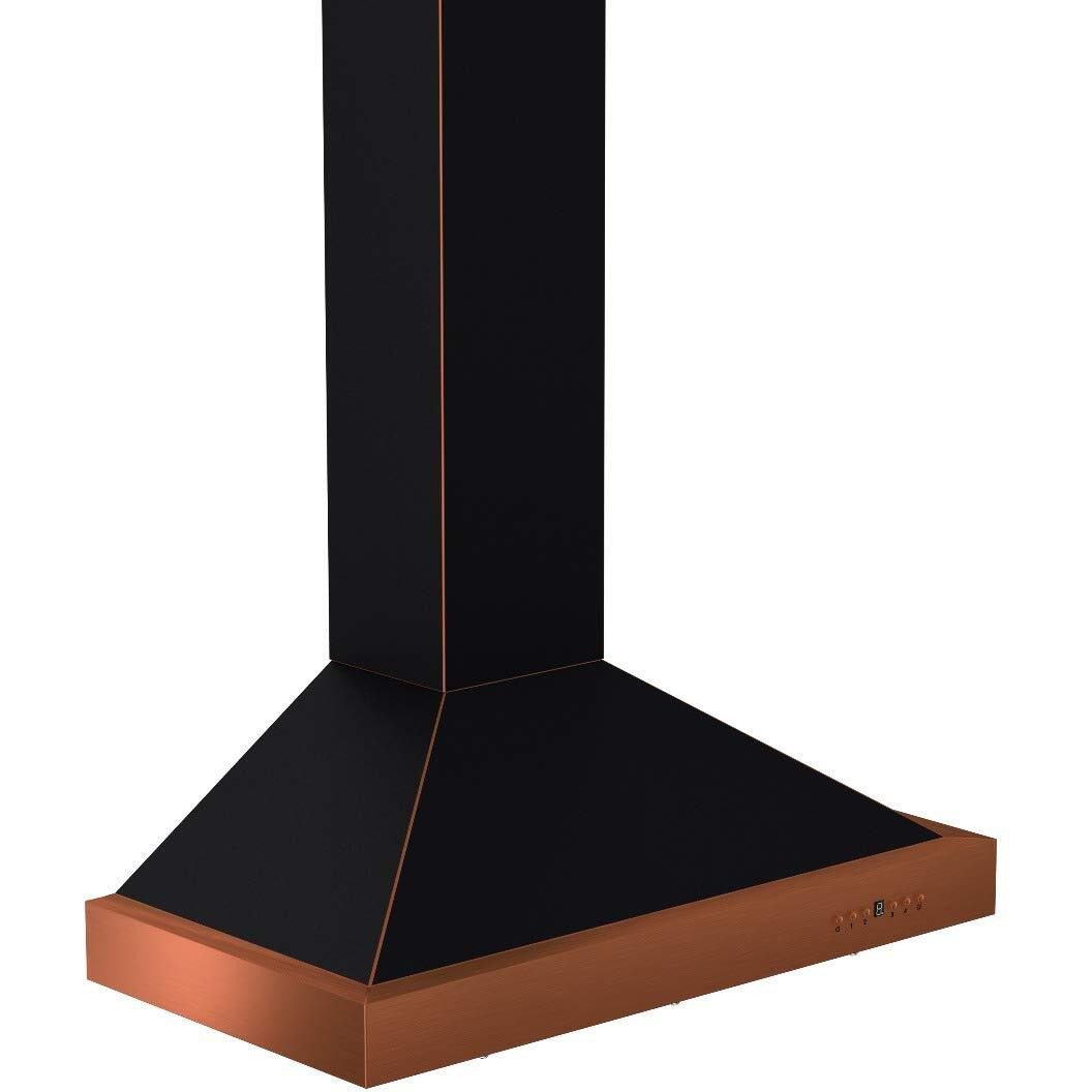 Zline Z Line Kb2-Bcxxx-36 36"" 760 Cfm Designer Series Wall Mount Range Hood, Black, Oil-Rubbed Bronze