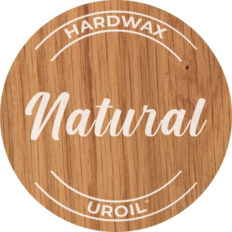 Unocoat Hardwax Uroil Color Samples - Made In Usa - Advanced Wood Grain Treatment For Indoor Applications, Urethane-Modified Hard Wax Oil, For Any Wood Species - 2 Oz / 59 Ml - Natural