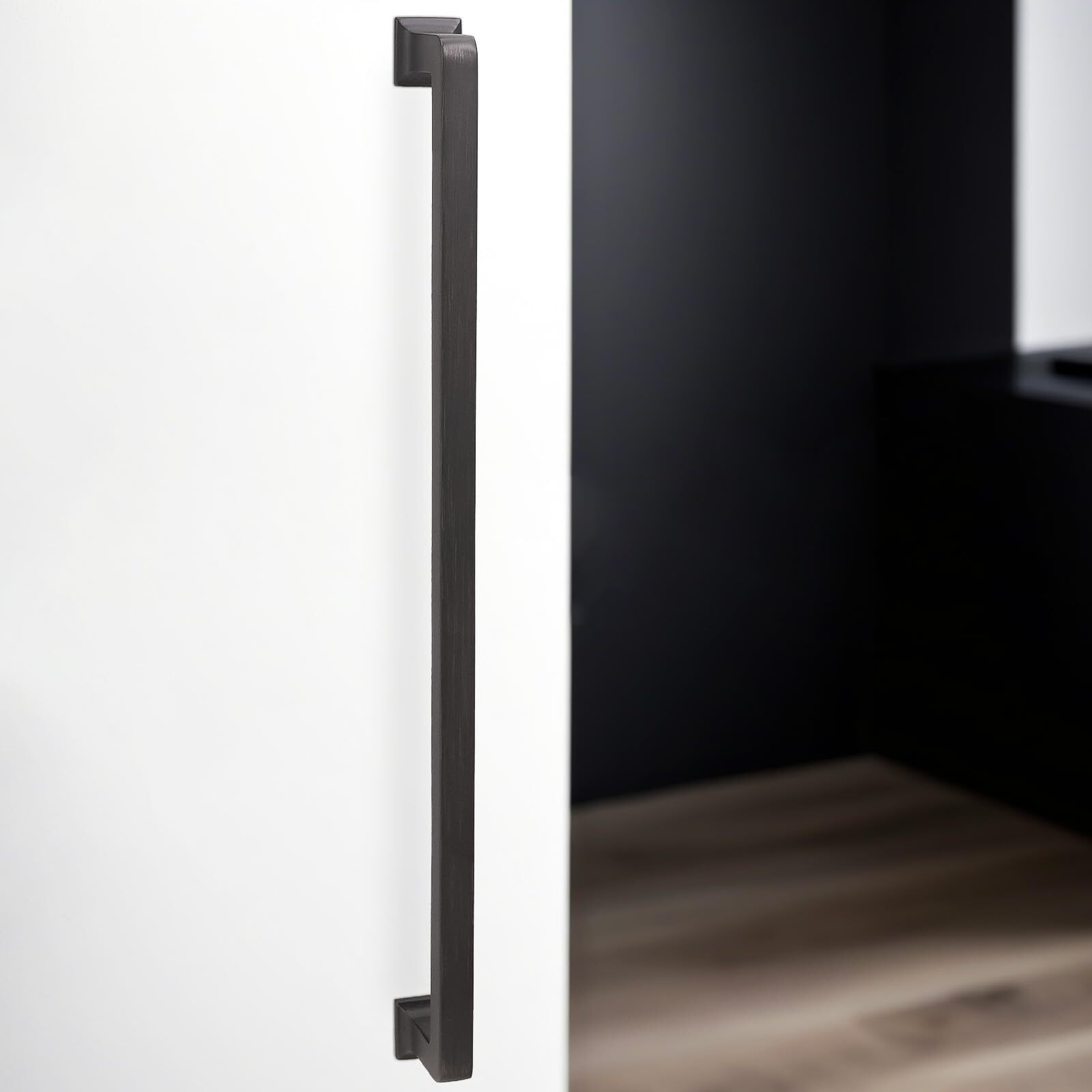 Komotia 10 Pack 15 Inch Cabinet Pulls Oil Rubbed Bronze Kitchen Cabinet Handles Zinc Alloy Drawer Pulls Solid Cabinet Hardware